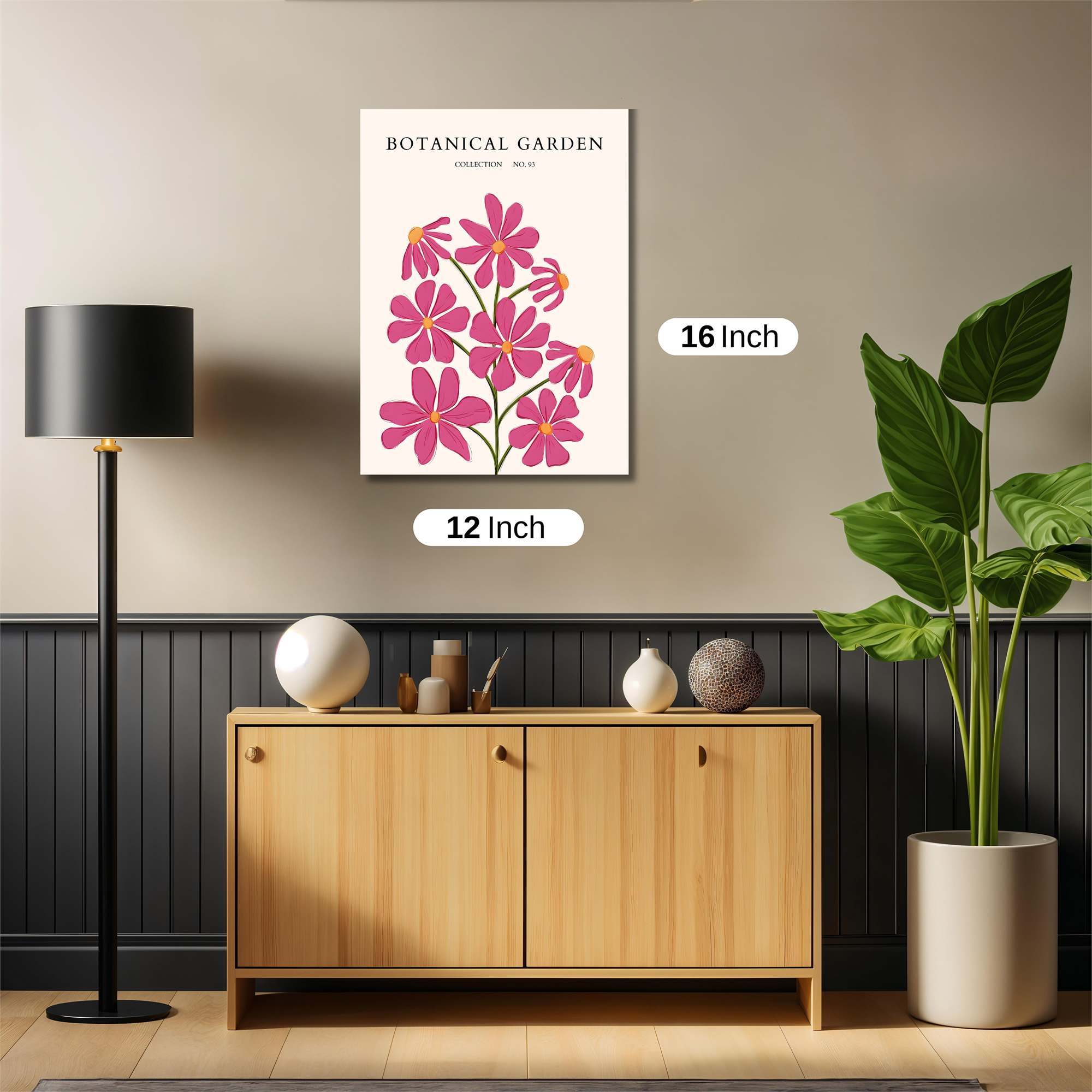 Garden Whimsy Safe Wall Magnetic / M