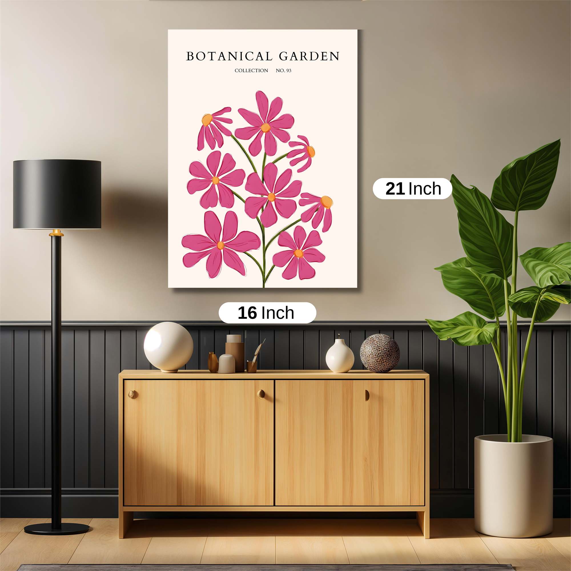 Garden Whimsy Safe Wall Magnetic / M