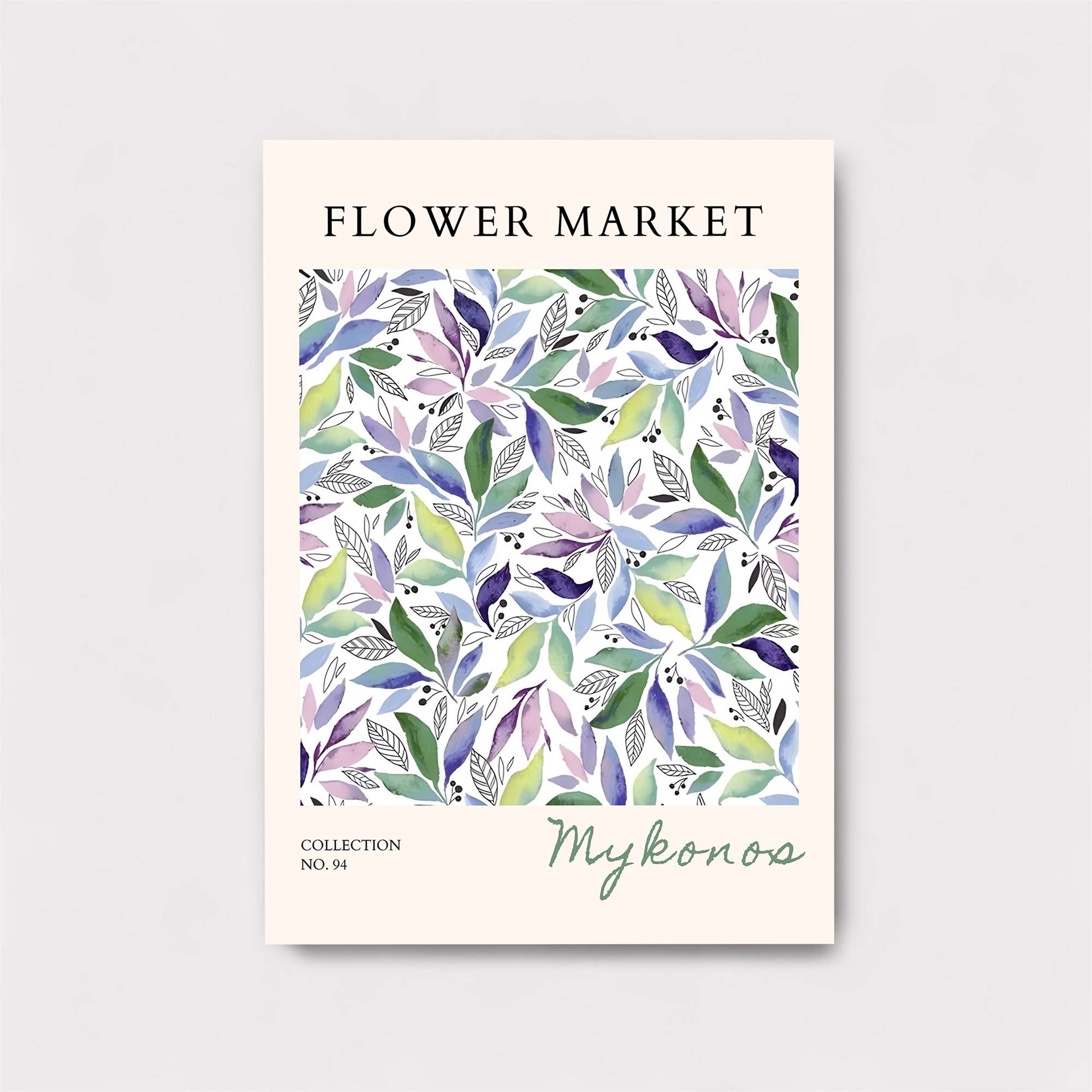 Flower Serenity Safe Wall Magnetic / M