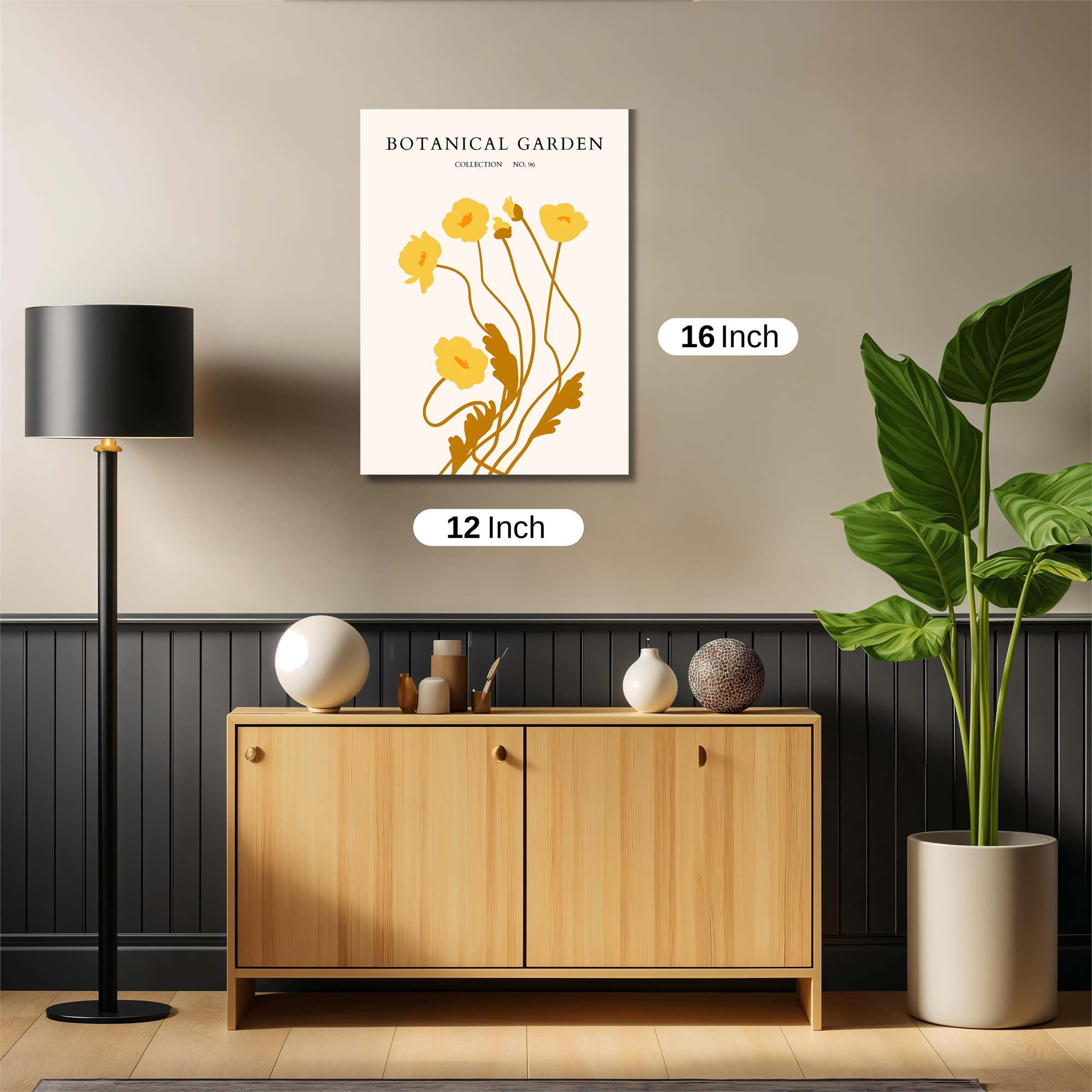 Botanical Bliss Safe Wall Magnetic / M