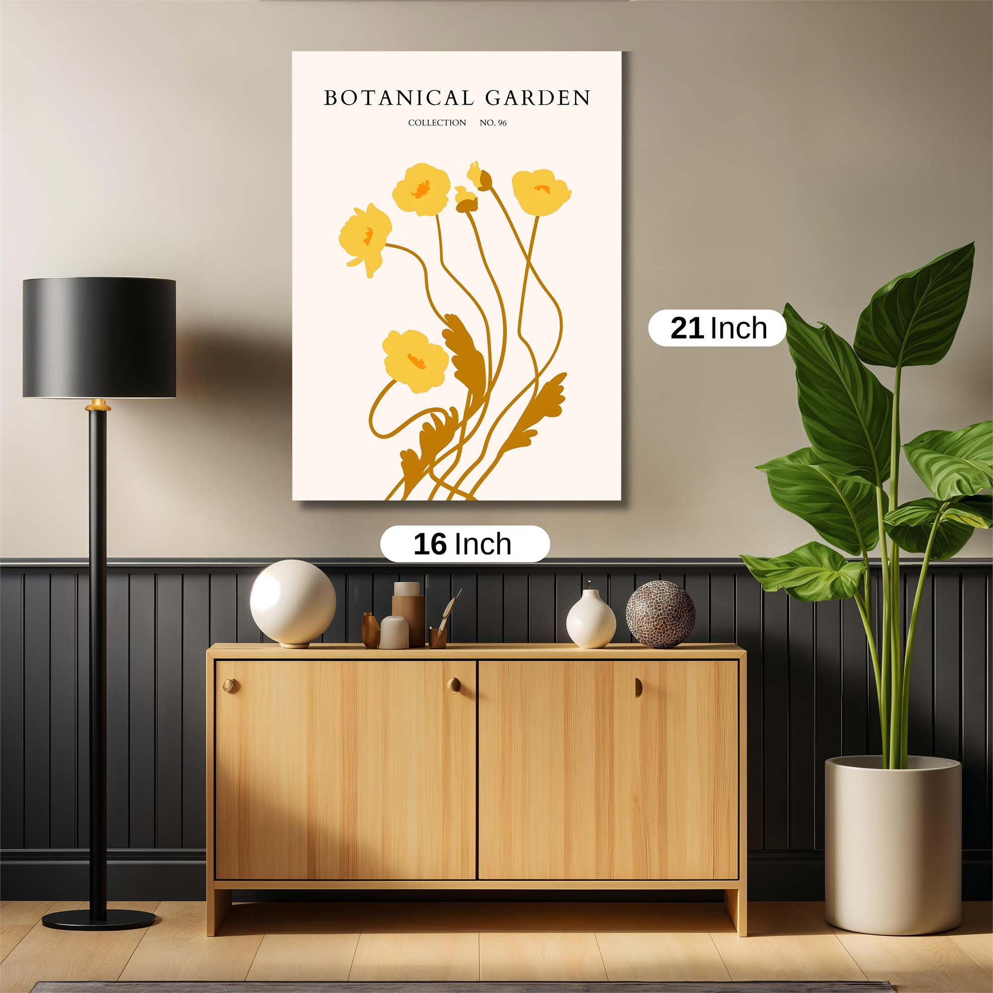 Botanical Bliss Safe Wall Magnetic / M