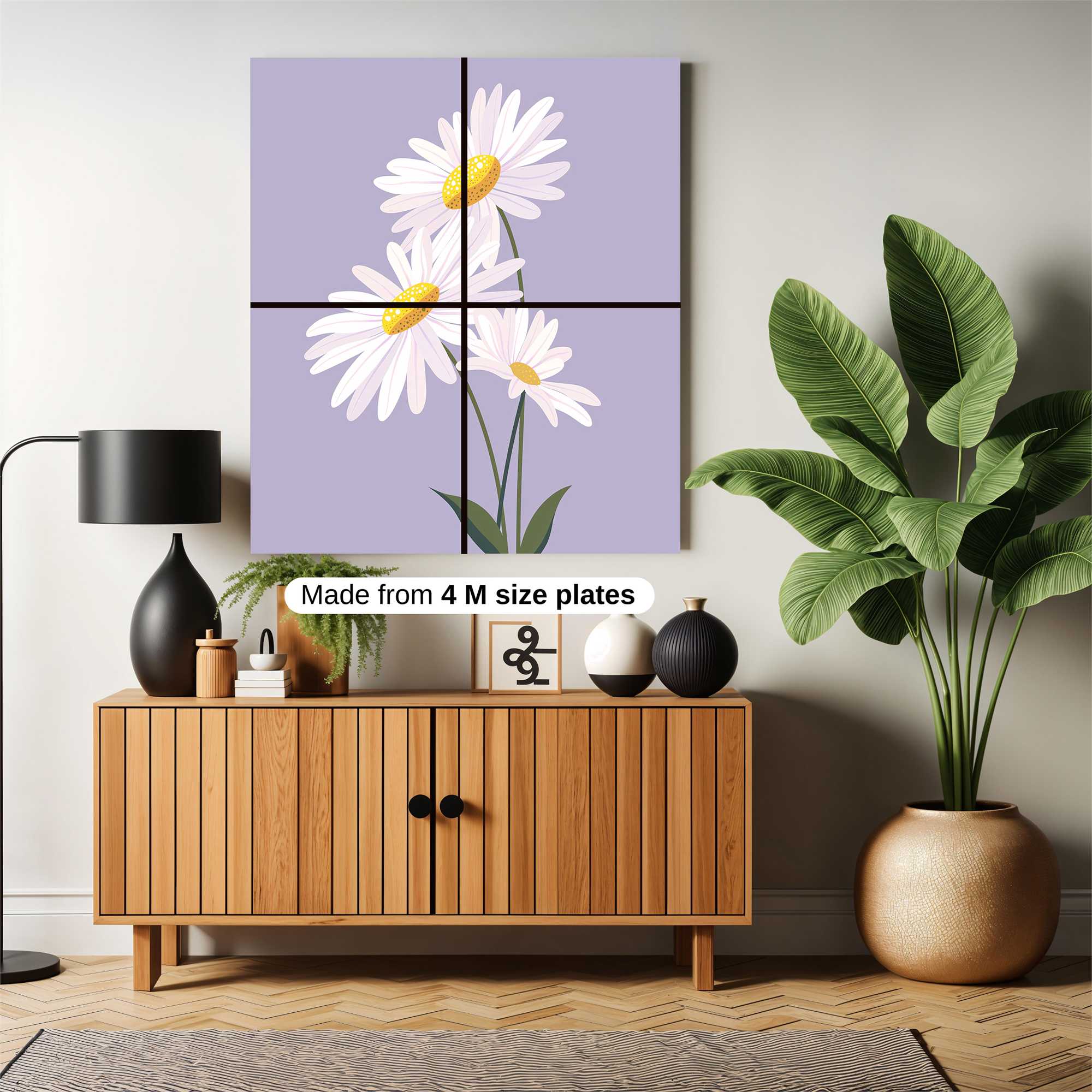 Daisy Delight Safe Wall Magnetic / M