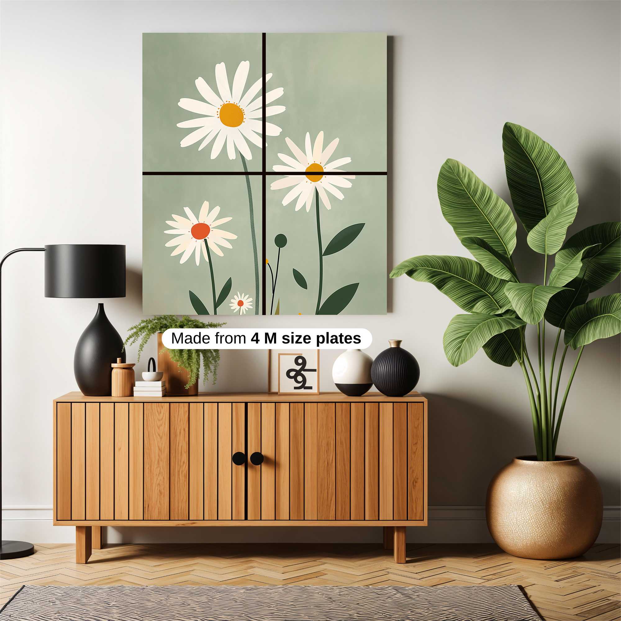 Daisy Delight Safe Wall Magnetic / M