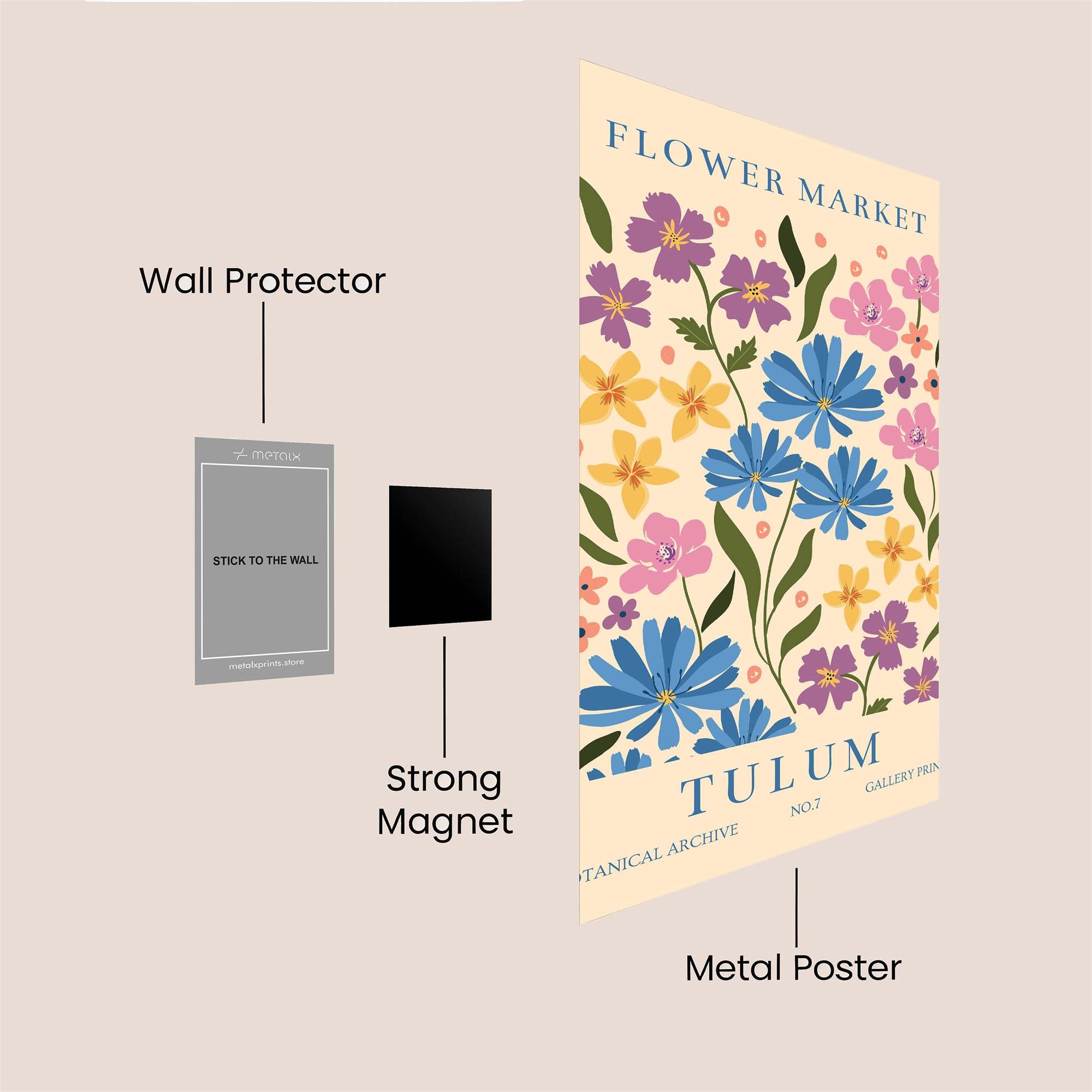 Tulum Tranquil Safe Wall Magnetic / M