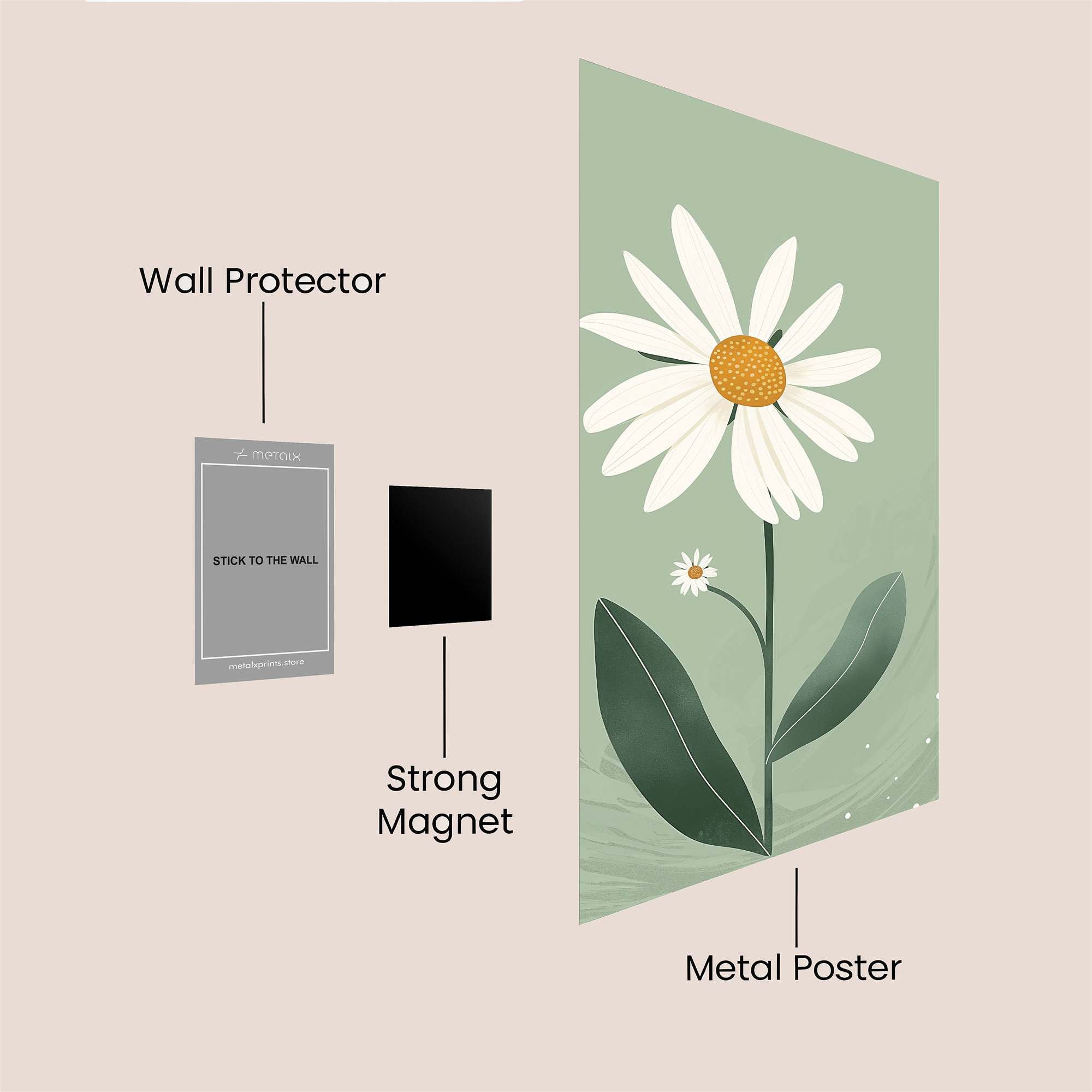 Daisy Serenity Safe Wall Magnetic / M
