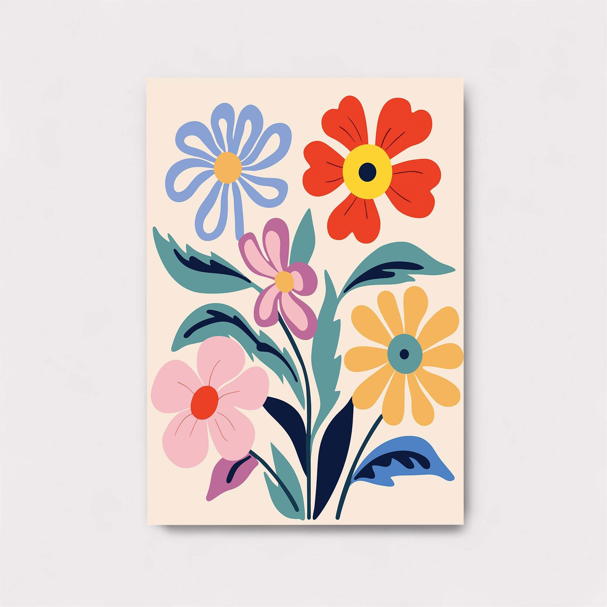 Floral Fiesta Safe Wall Magnetic / M