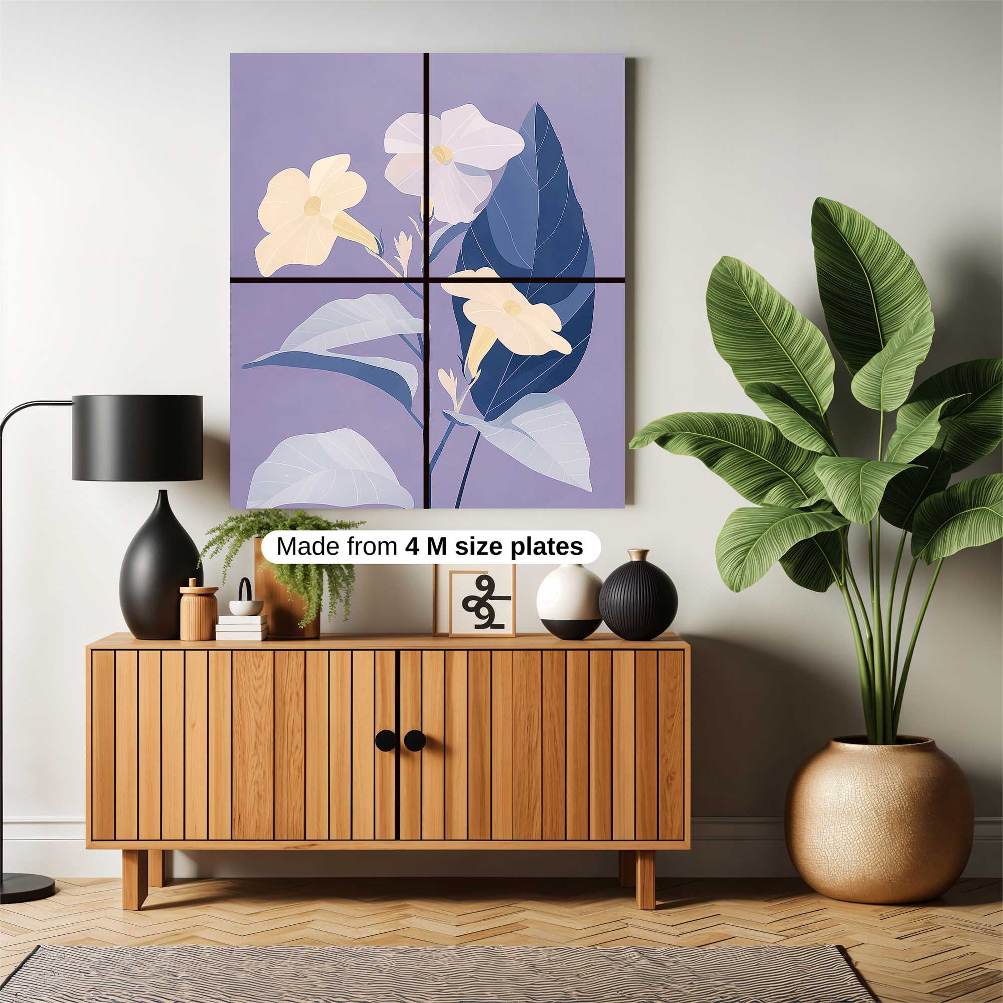Moonlit Bloom Safe Wall Magnetic / M