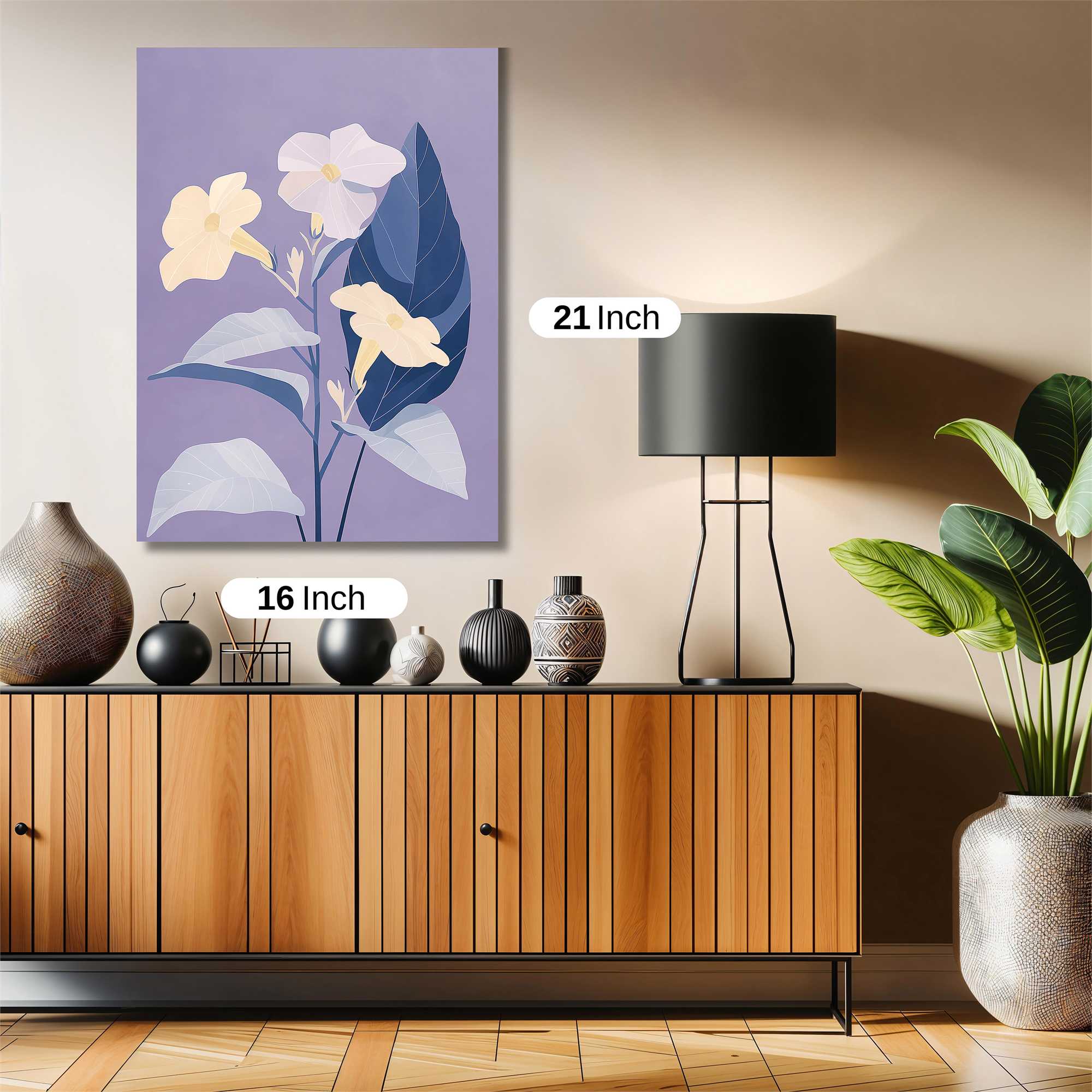 Moonlit Bloom Safe Wall Magnetic / M