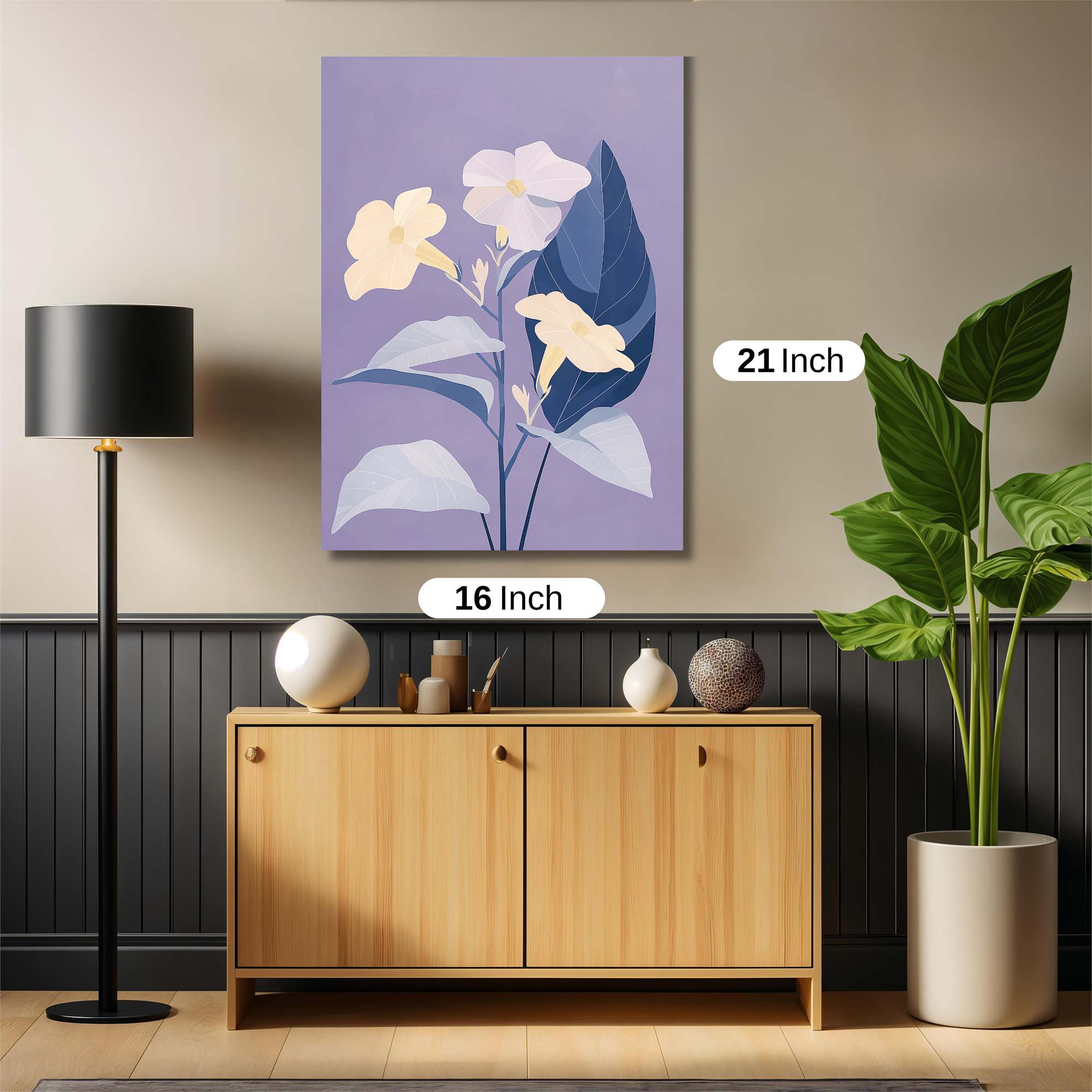 Moonlit Bloom Safe Wall Magnetic / M