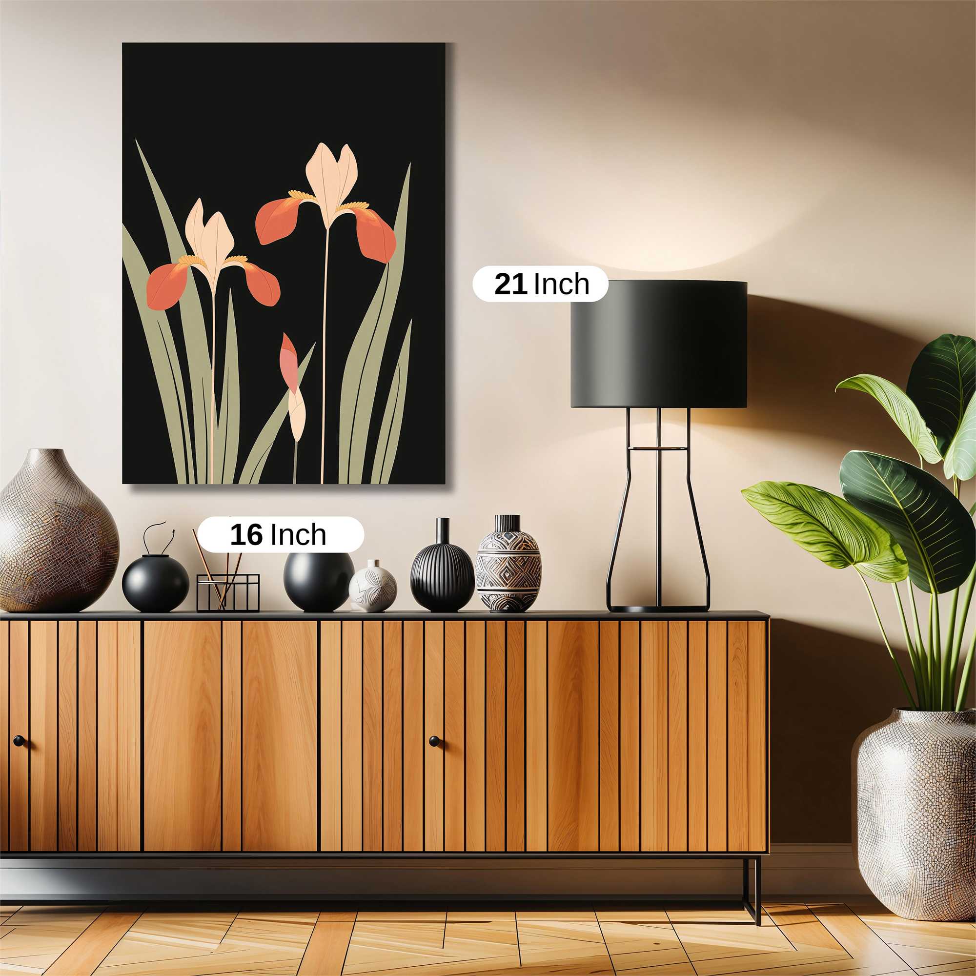 Irises Elegant Safe Wall Magnetic / M