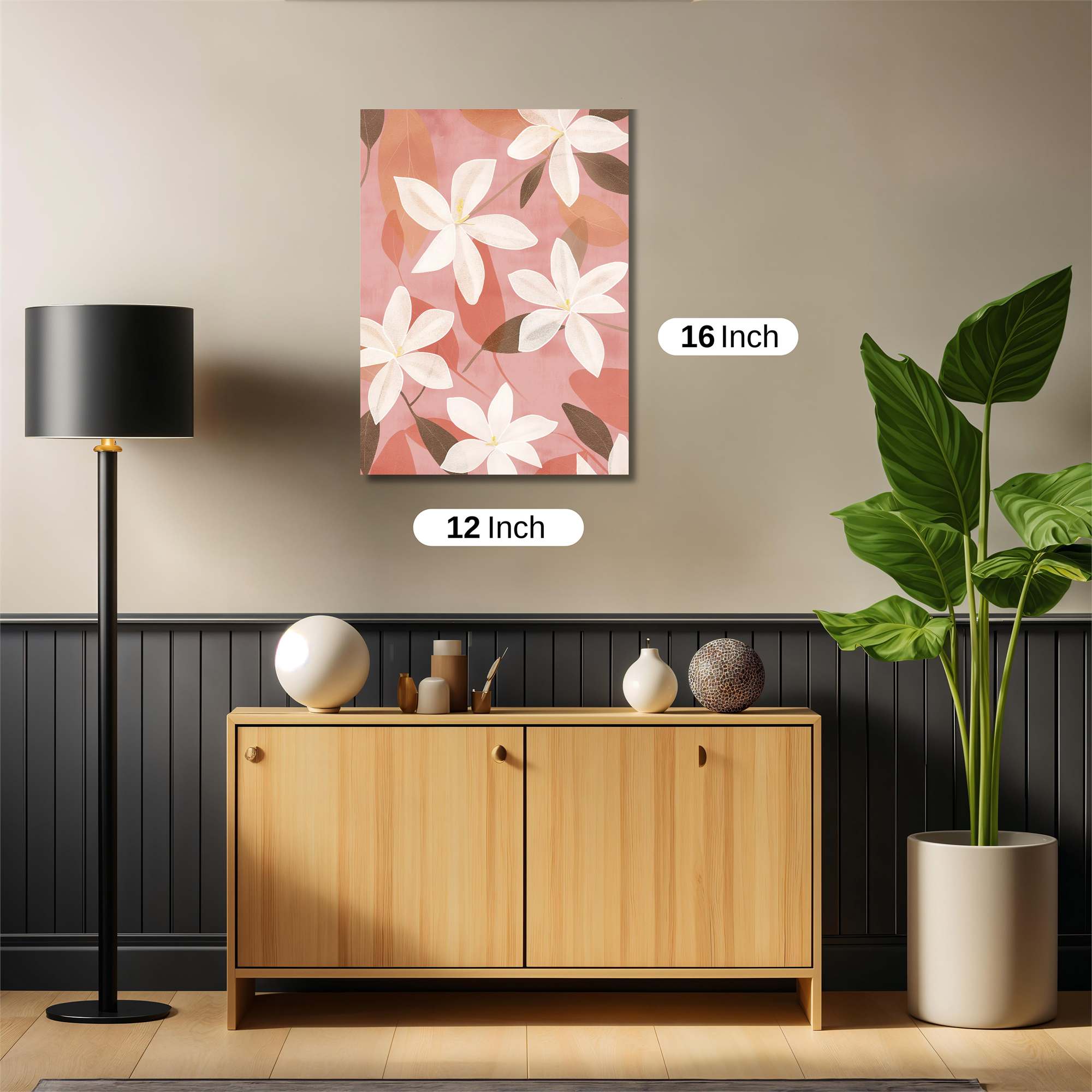 Frangipani Serenity Safe Wall Magnetic / M