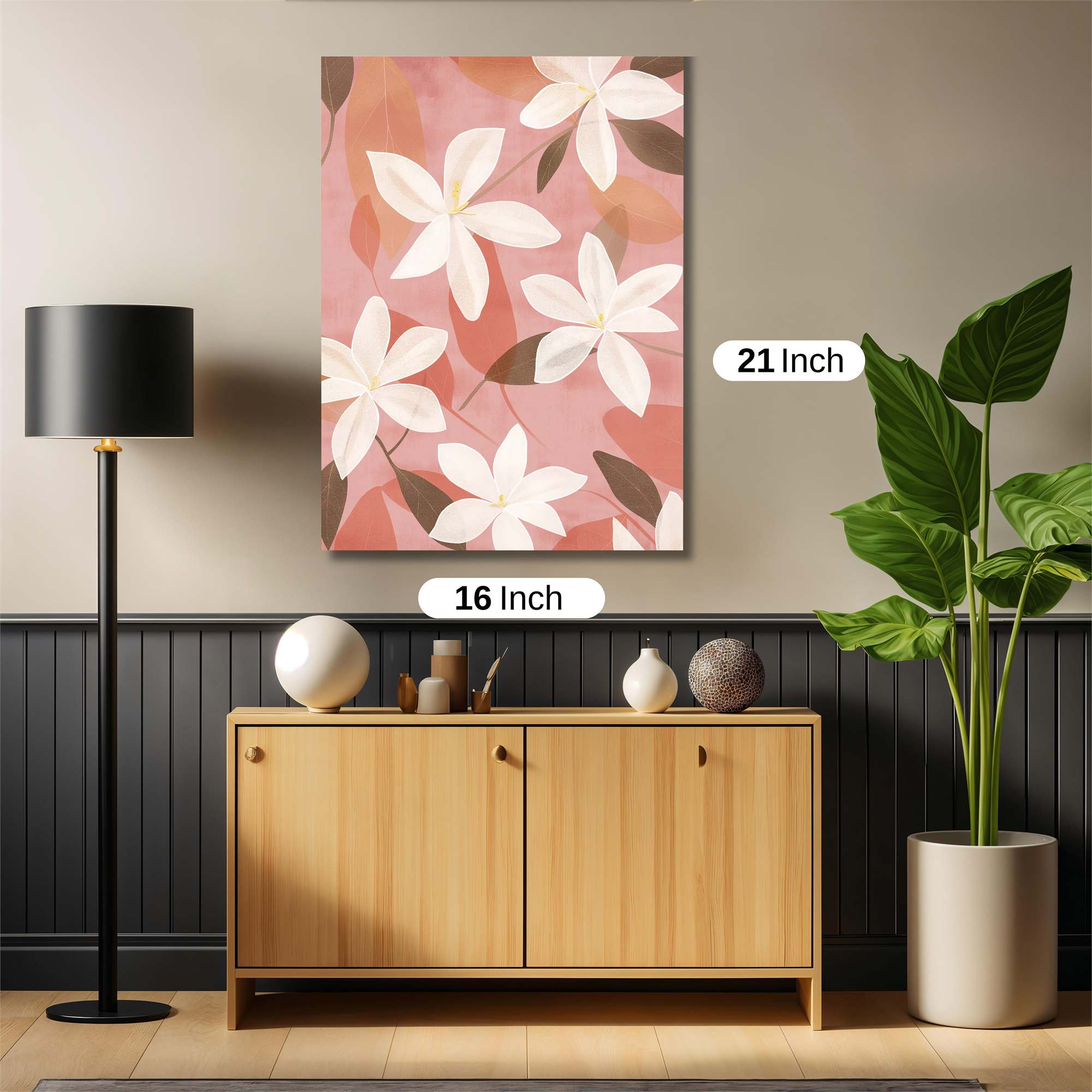 Frangipani Serenity Safe Wall Magnetic / M