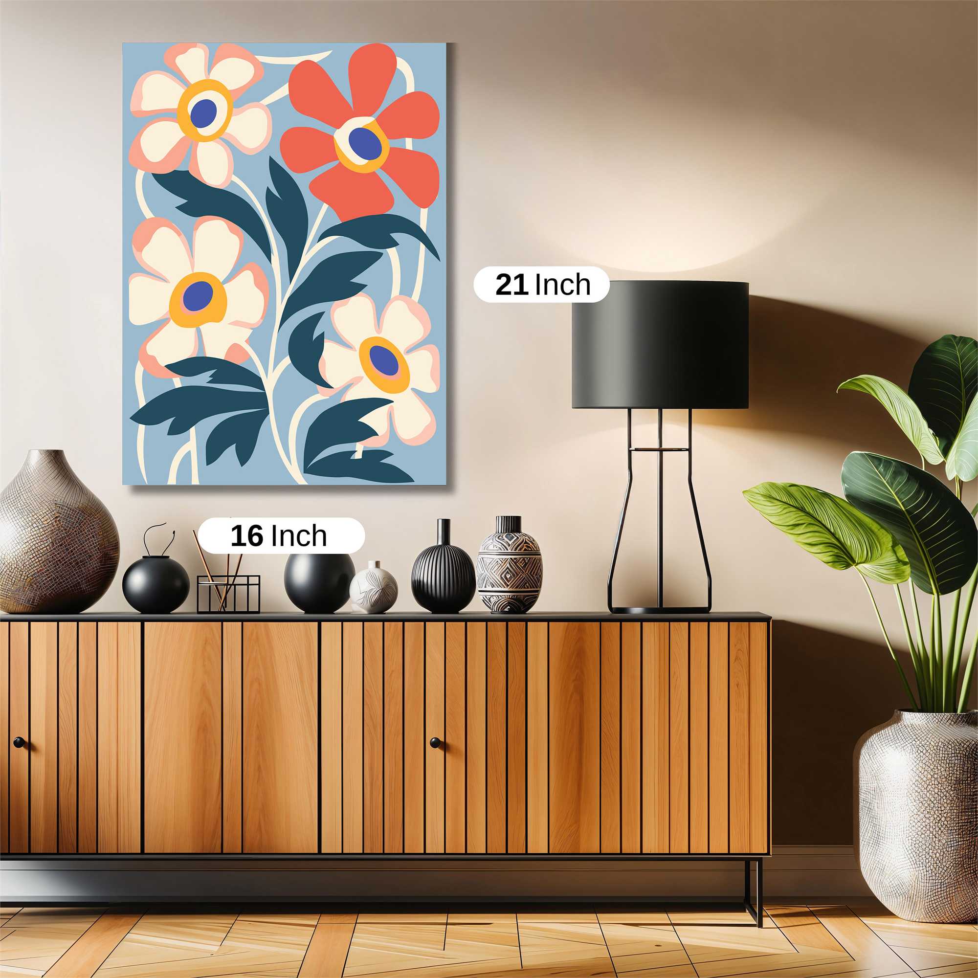 Floral Joy Safe Wall Magnetic / M