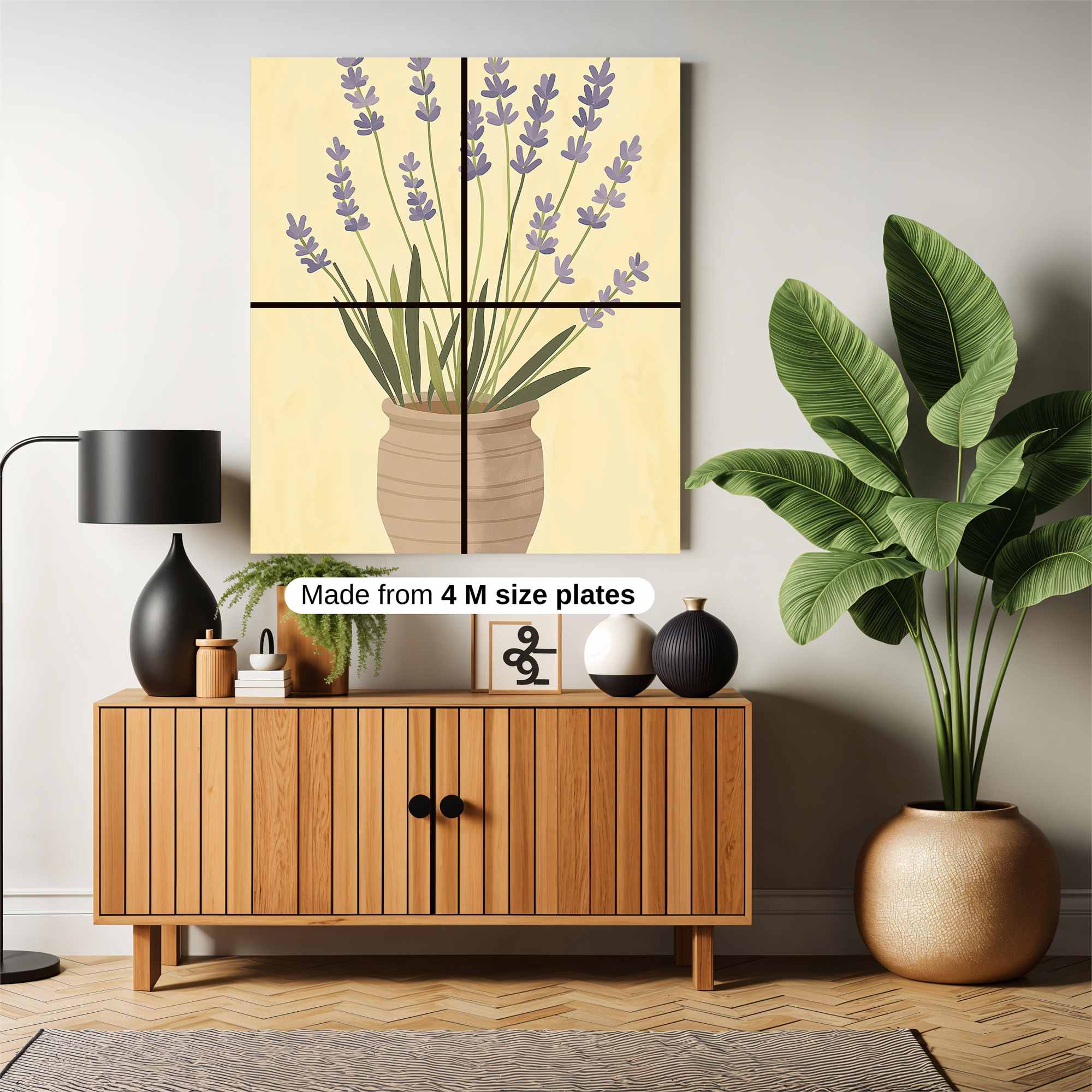 Lavender Serenity Safe Wall Magnetic / M