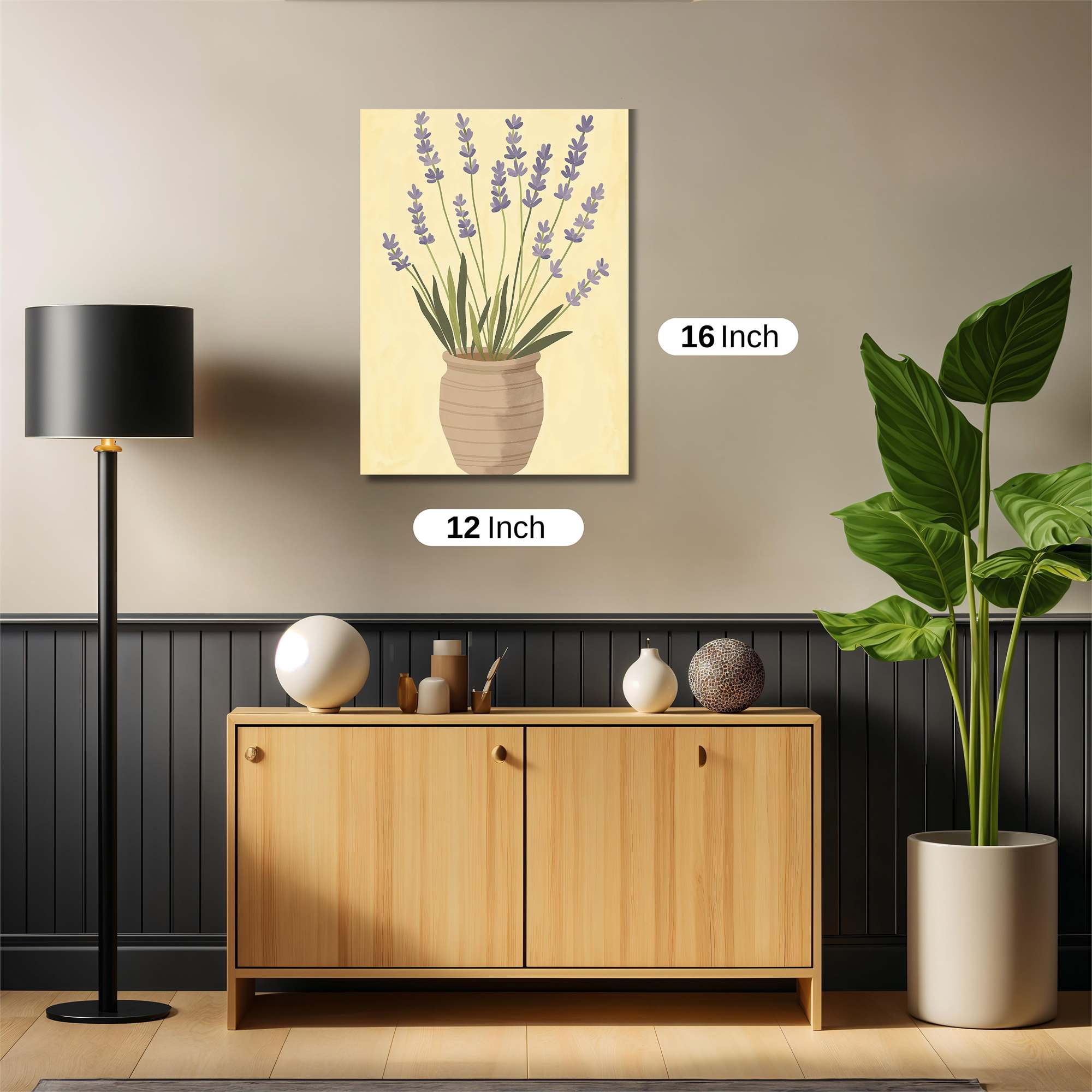 Lavender Serenity Safe Wall Magnetic / M