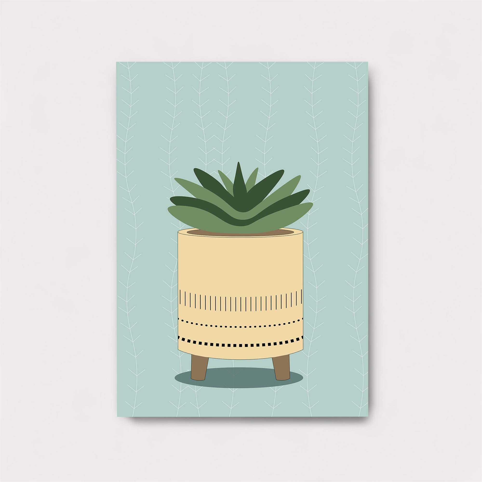 Succulent Serenity Safe Wall Magnetic / M