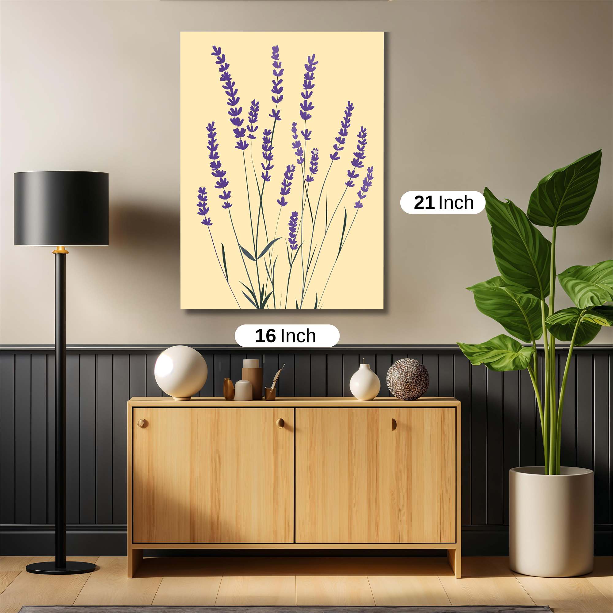Lavender Serenity Safe Wall Magnetic / M