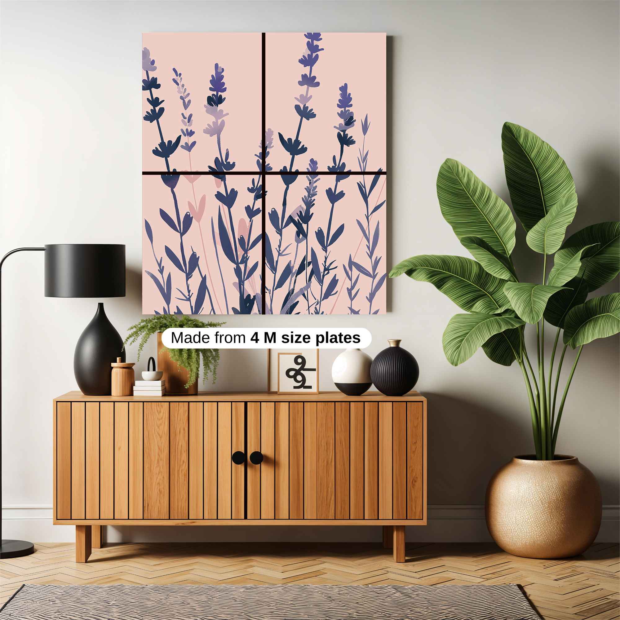 Lavender Serenity Safe Wall Magnetic / M