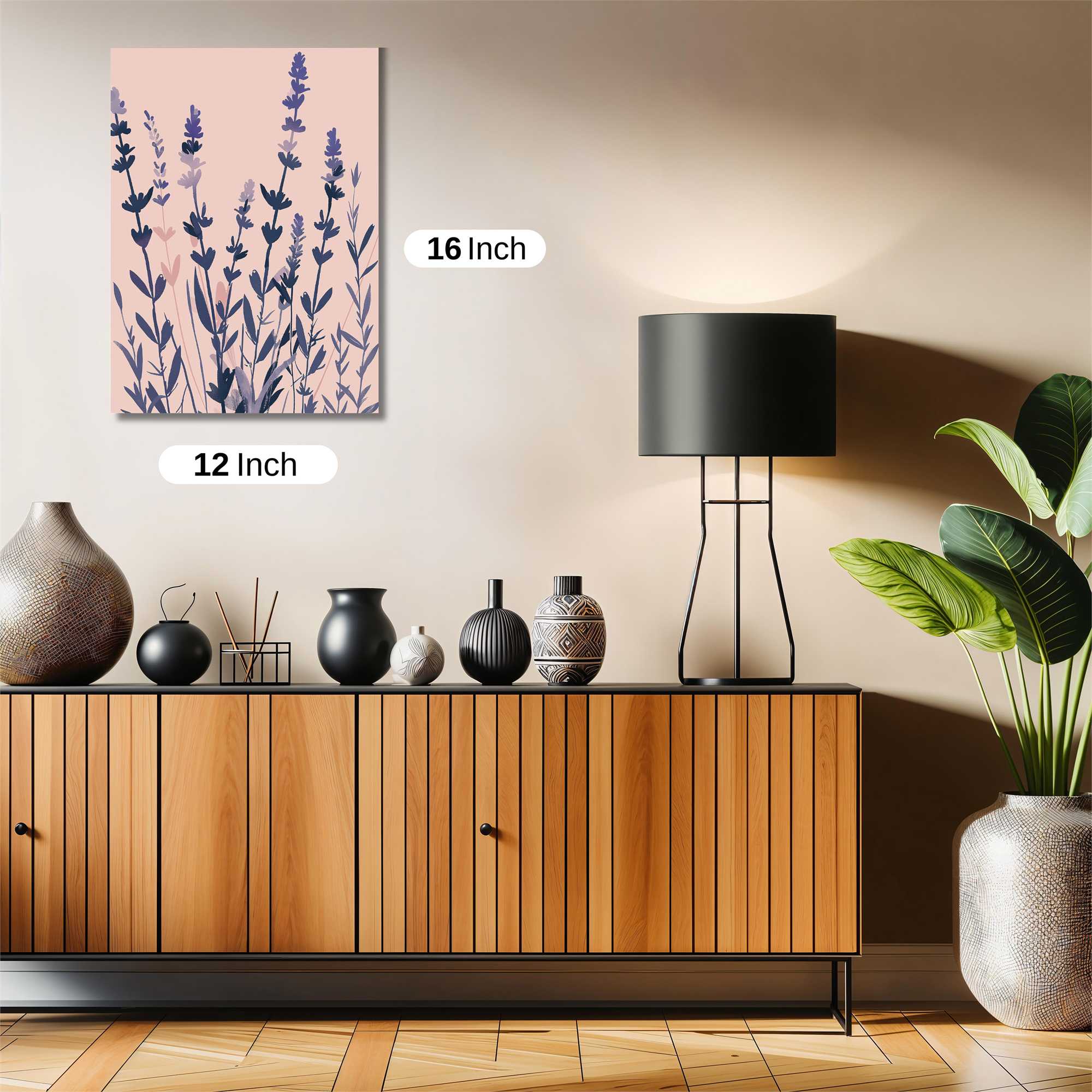 Lavender Serenity Safe Wall Magnetic / M