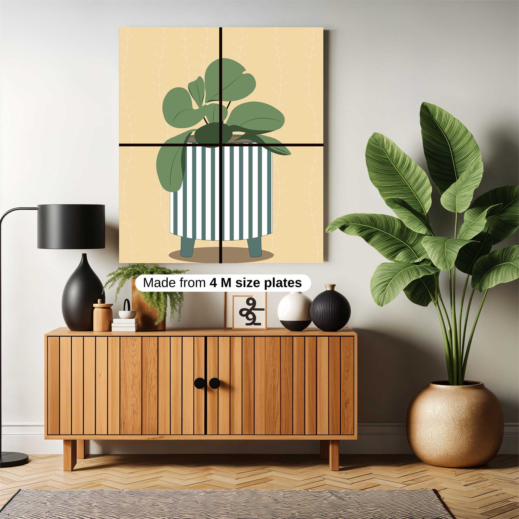 Leafy Joy Safe Wall Magnetic / M
