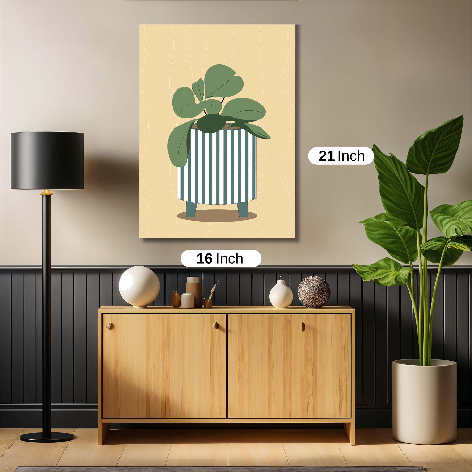 Leafy Joy Safe Wall Magnetic / M