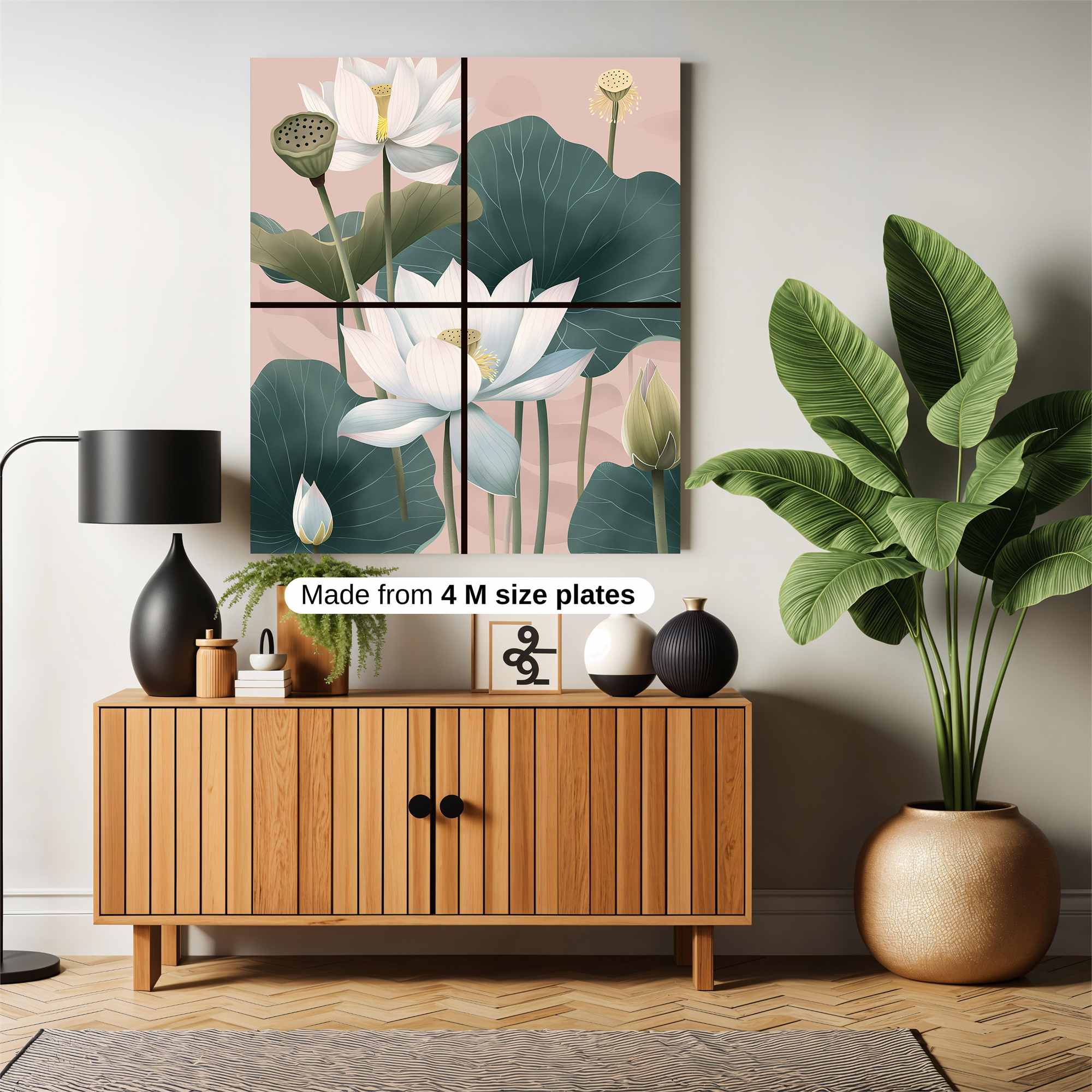 Lotus Serenity Safe Wall Magnetic / M