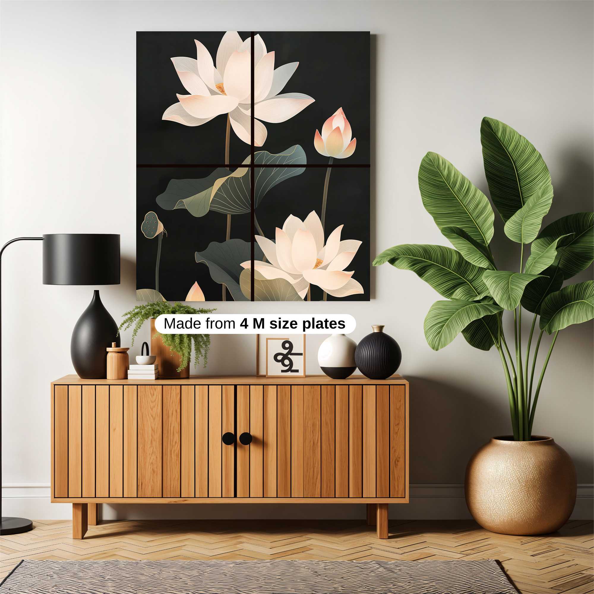 Lotus Serenity Safe Wall Magnetic / M