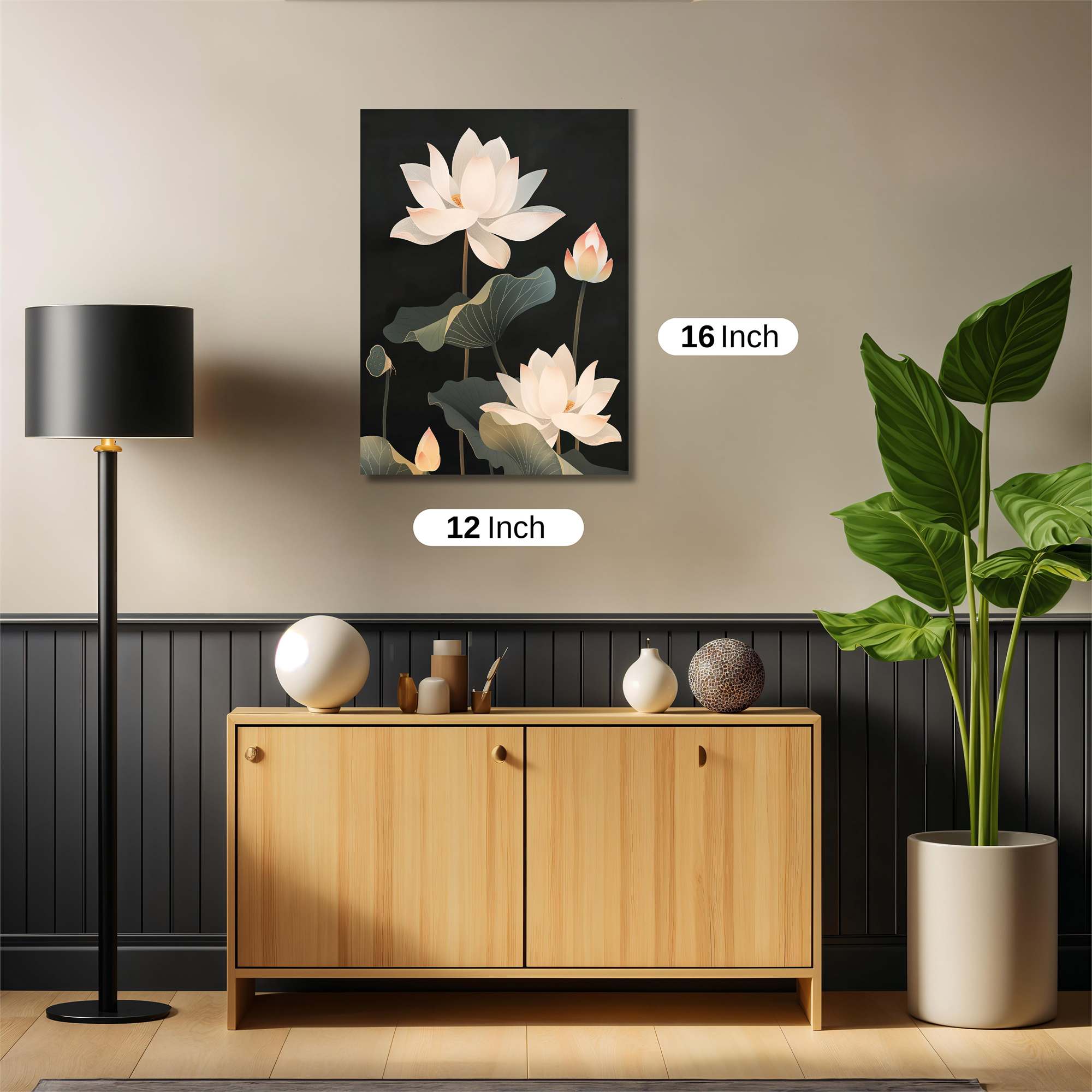 Lotus Serenity Safe Wall Magnetic / M