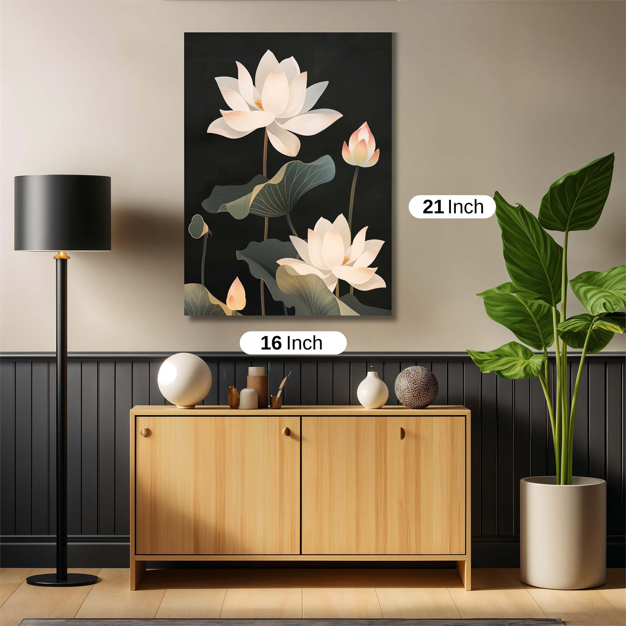 Lotus Serenity Safe Wall Magnetic / M