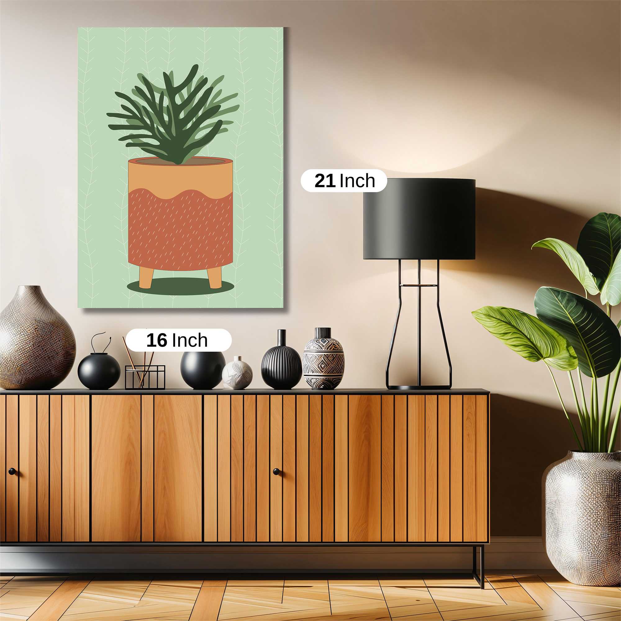 Cactus Calm Safe Wall Magnetic / M
