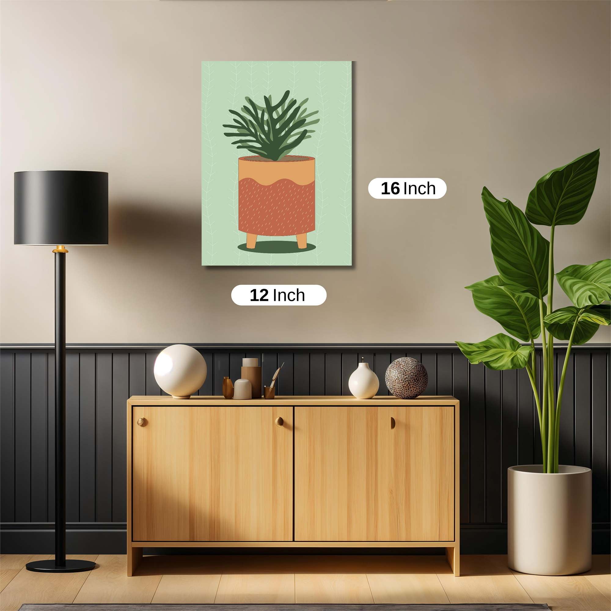 Cactus Calm Safe Wall Magnetic / M