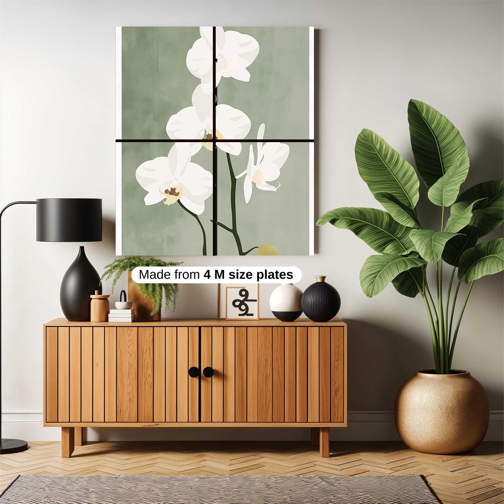 Orchid Serenity Safe Wall Magnetic / M