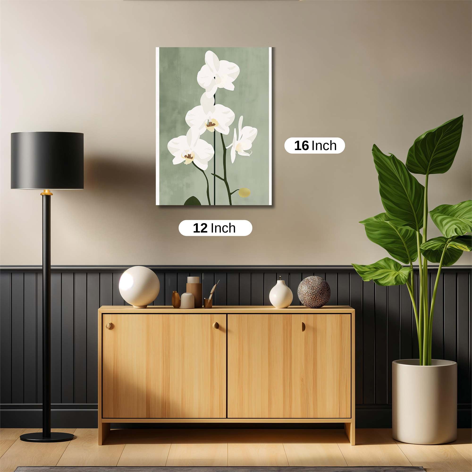 Orchid Serenity Safe Wall Magnetic / M