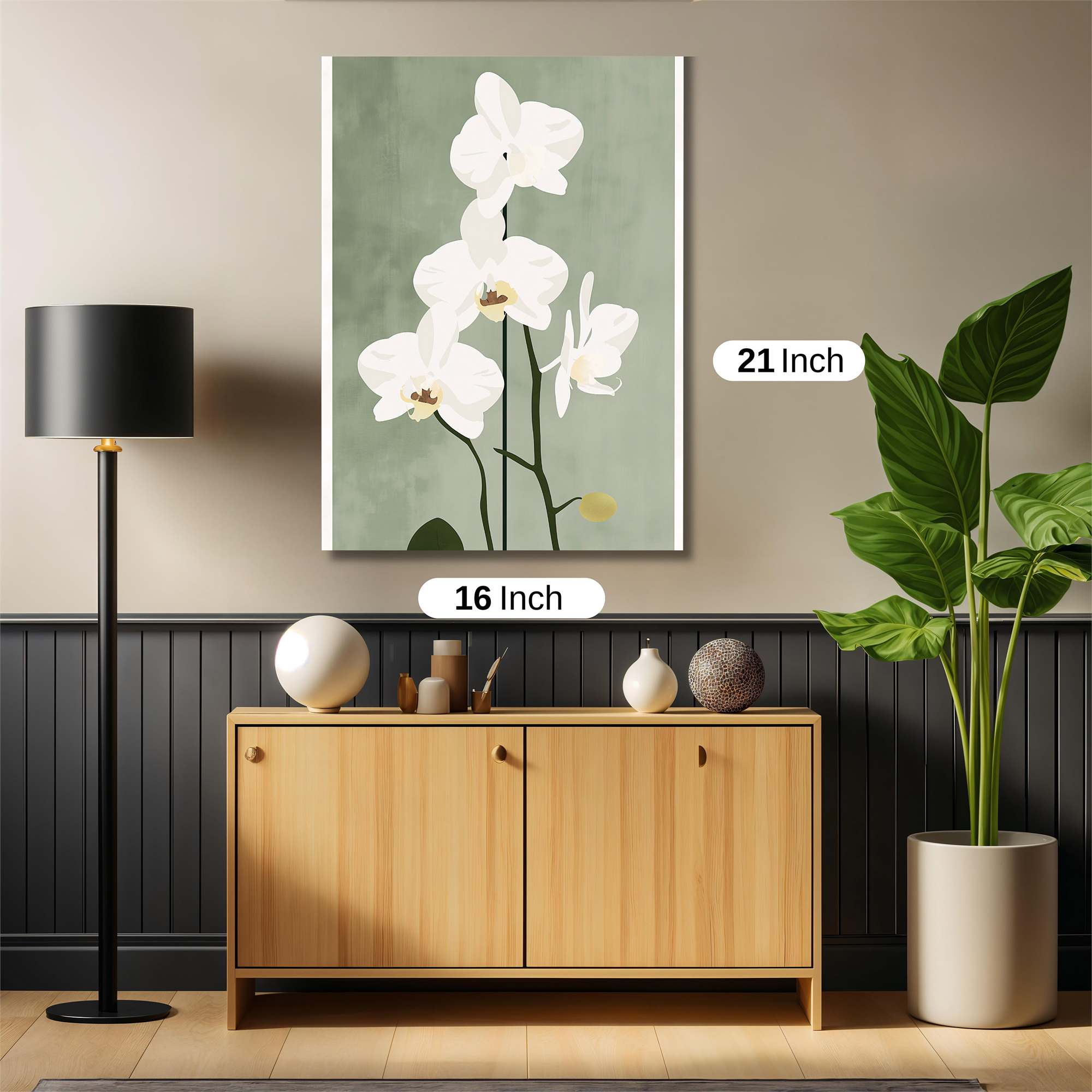 Orchid Serenity Safe Wall Magnetic / M