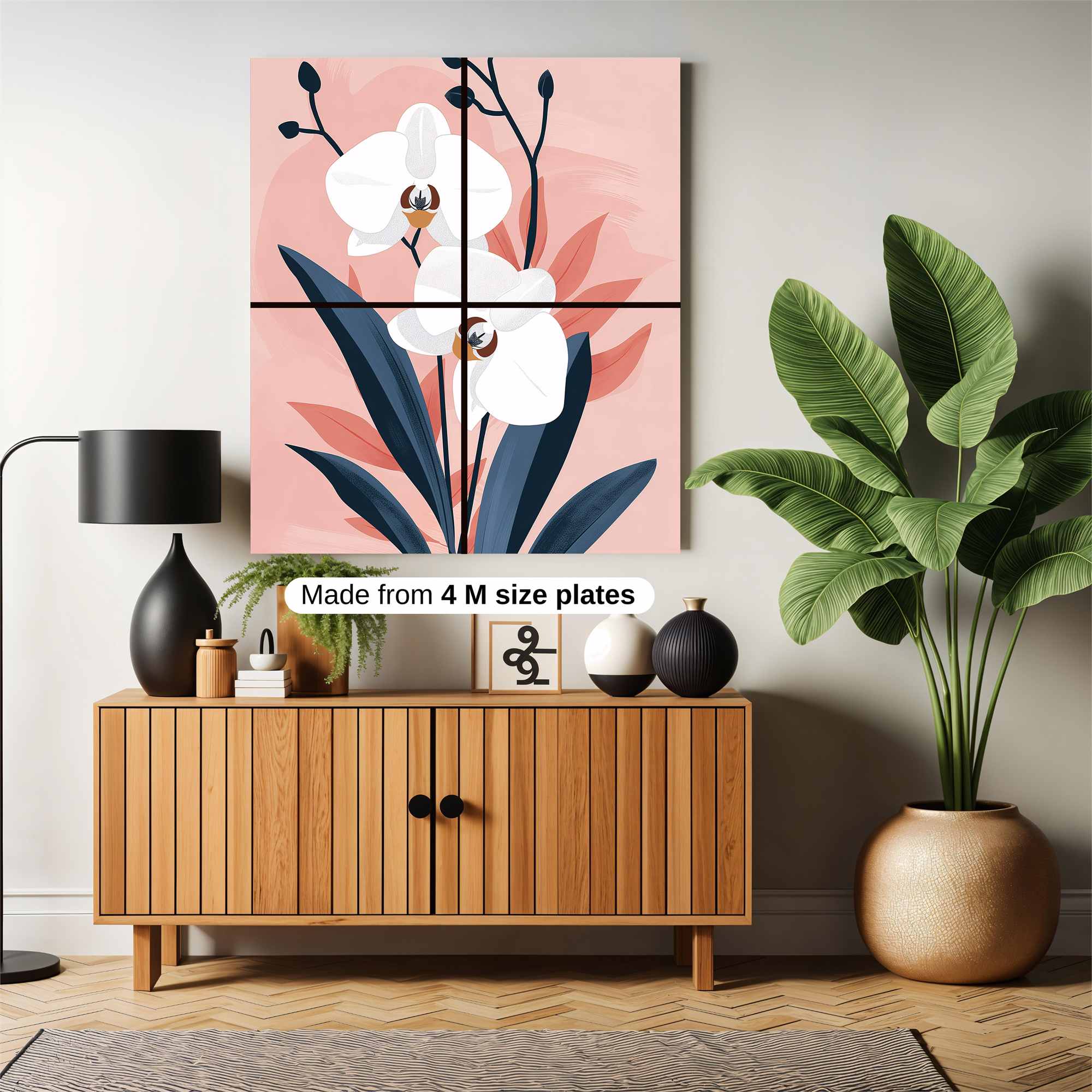 Orchid Serenity Safe Wall Magnetic / M