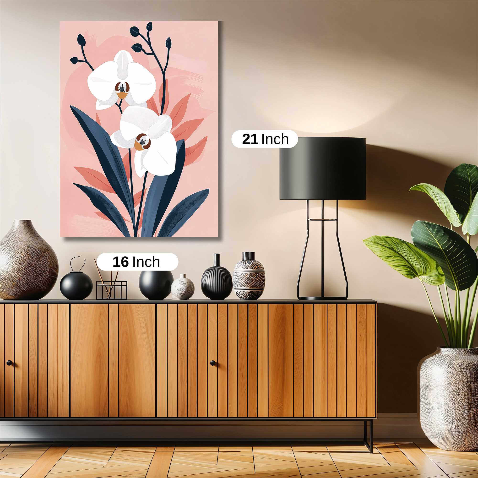 Orchid Elegance Safe Wall Magnetic / M