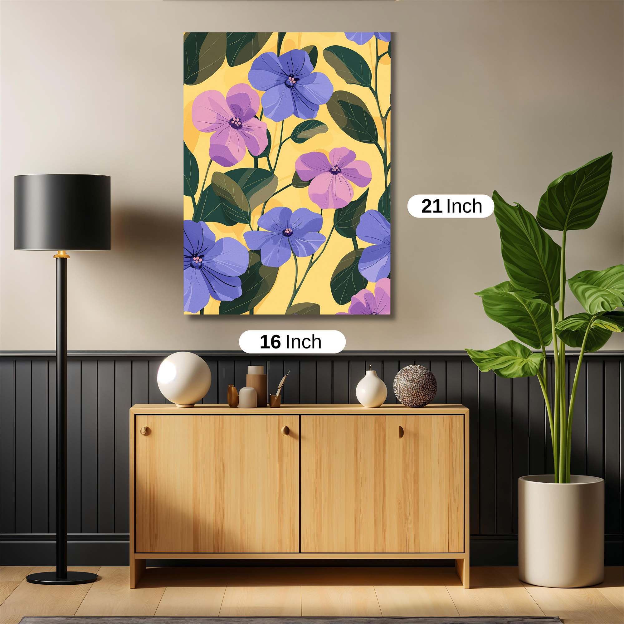 Floral Bliss Safe Wall Magnetic / M