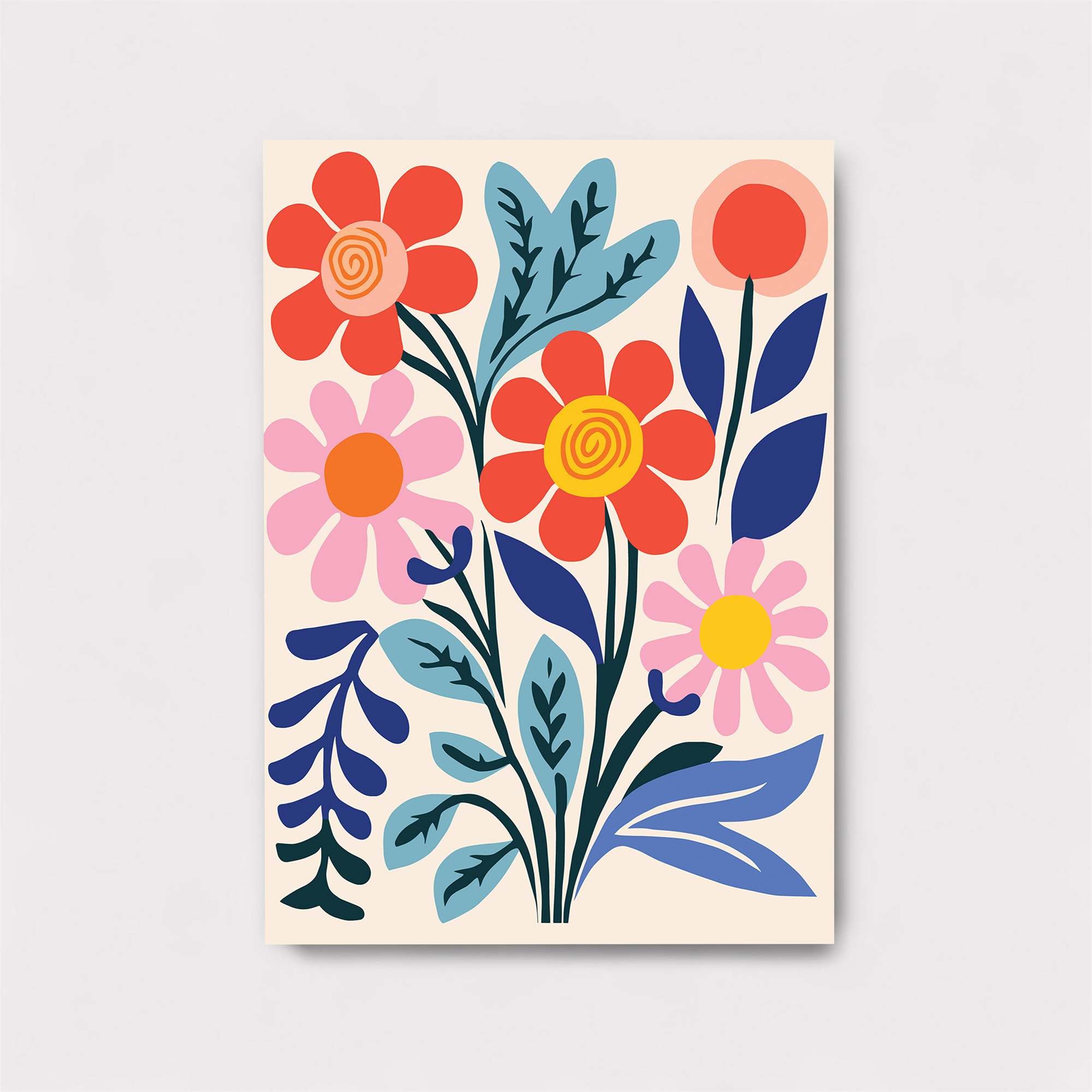 Floral Fiesta Safe Wall Magnetic / M