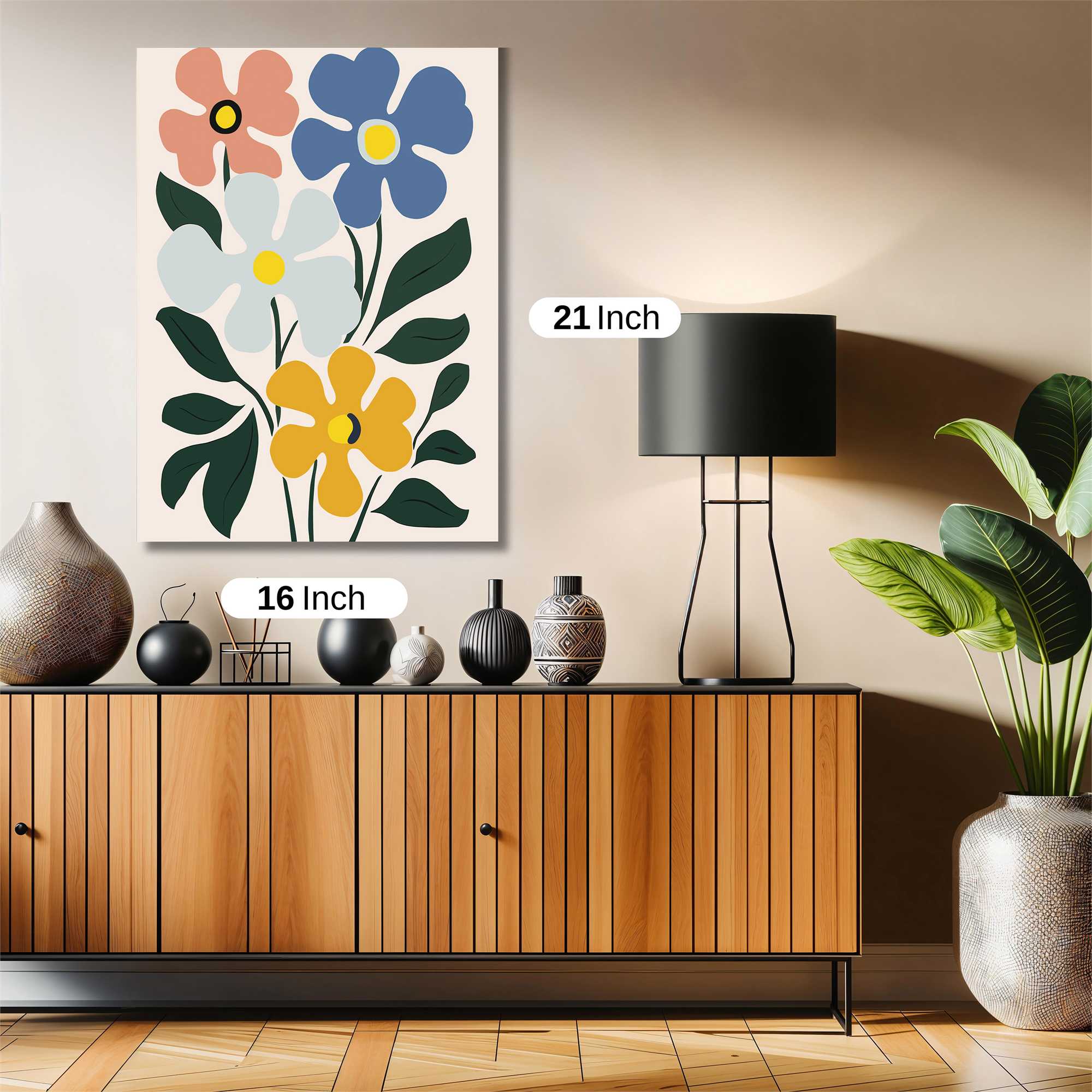 Floral Joy Safe Wall Magnetic / M