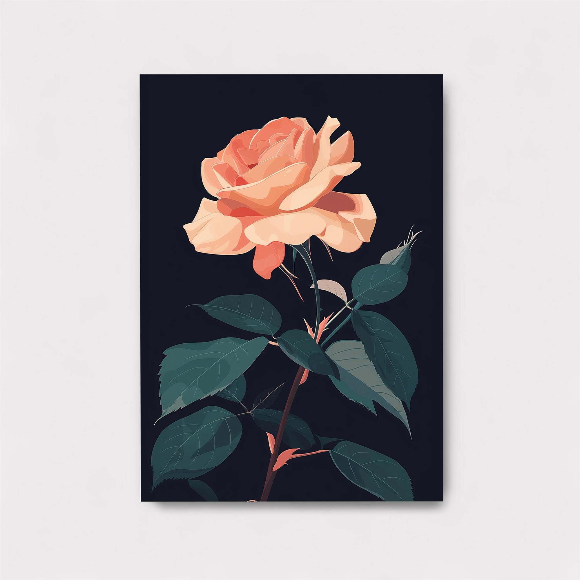 Rose Serenity Safe Wall Magnetic / M