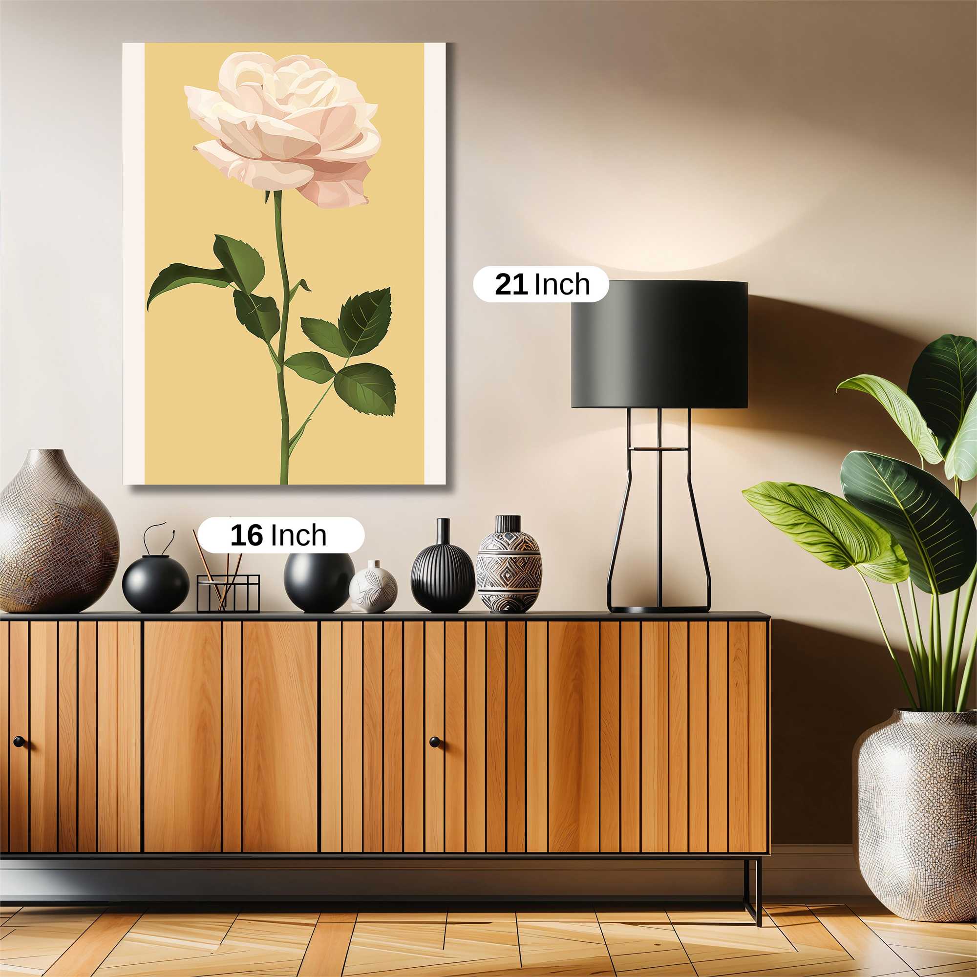 Rose Serenity Safe Wall Magnetic / M