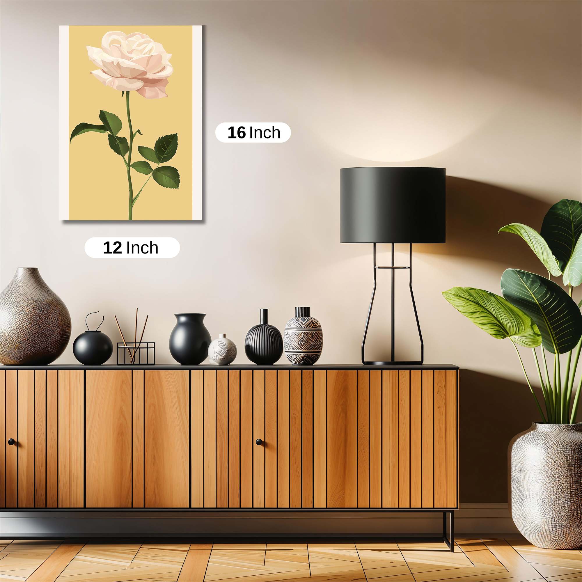 Rose Serenity Safe Wall Magnetic / M