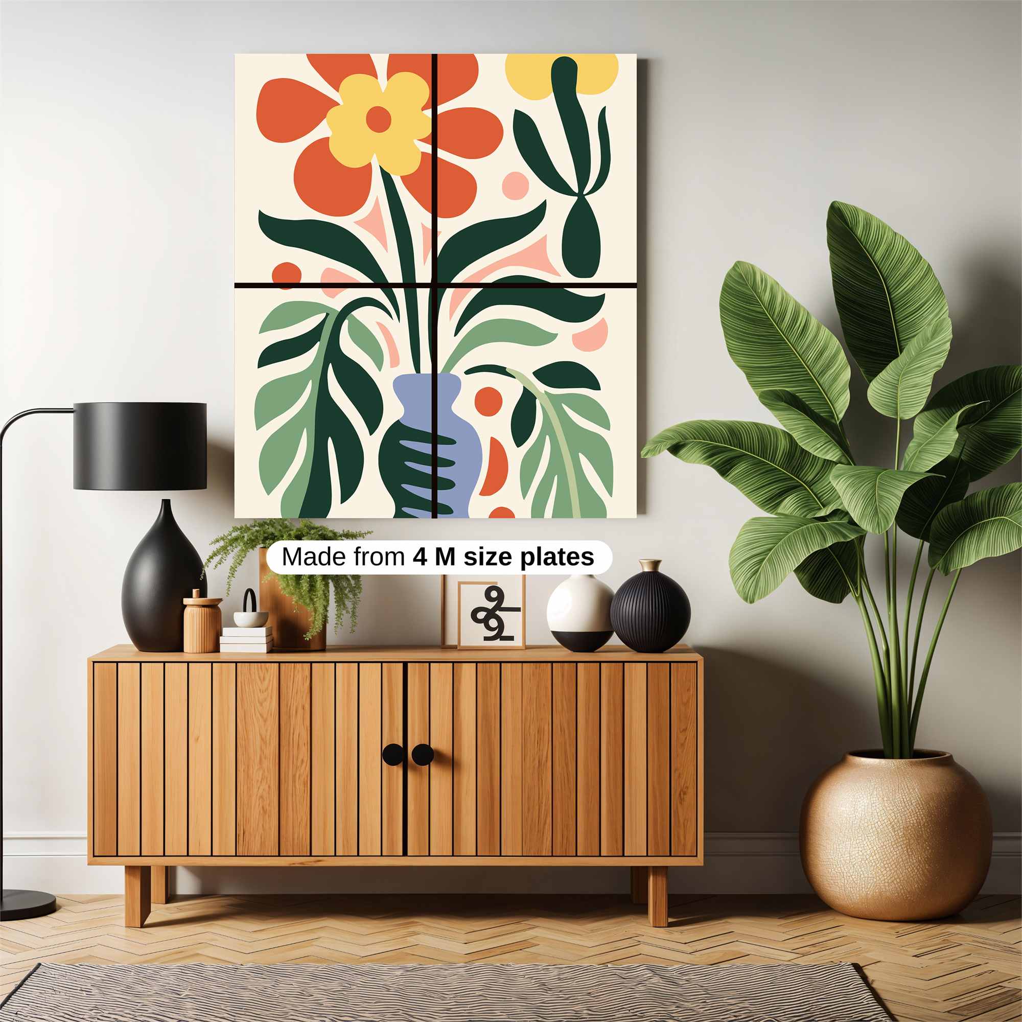 Floral Joy Safe Wall Magnetic / M