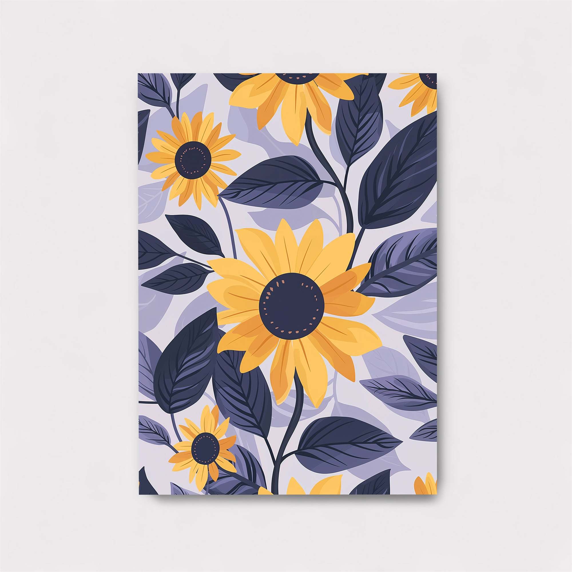 Sunflowers Serene Safe Wall Magnetic / M