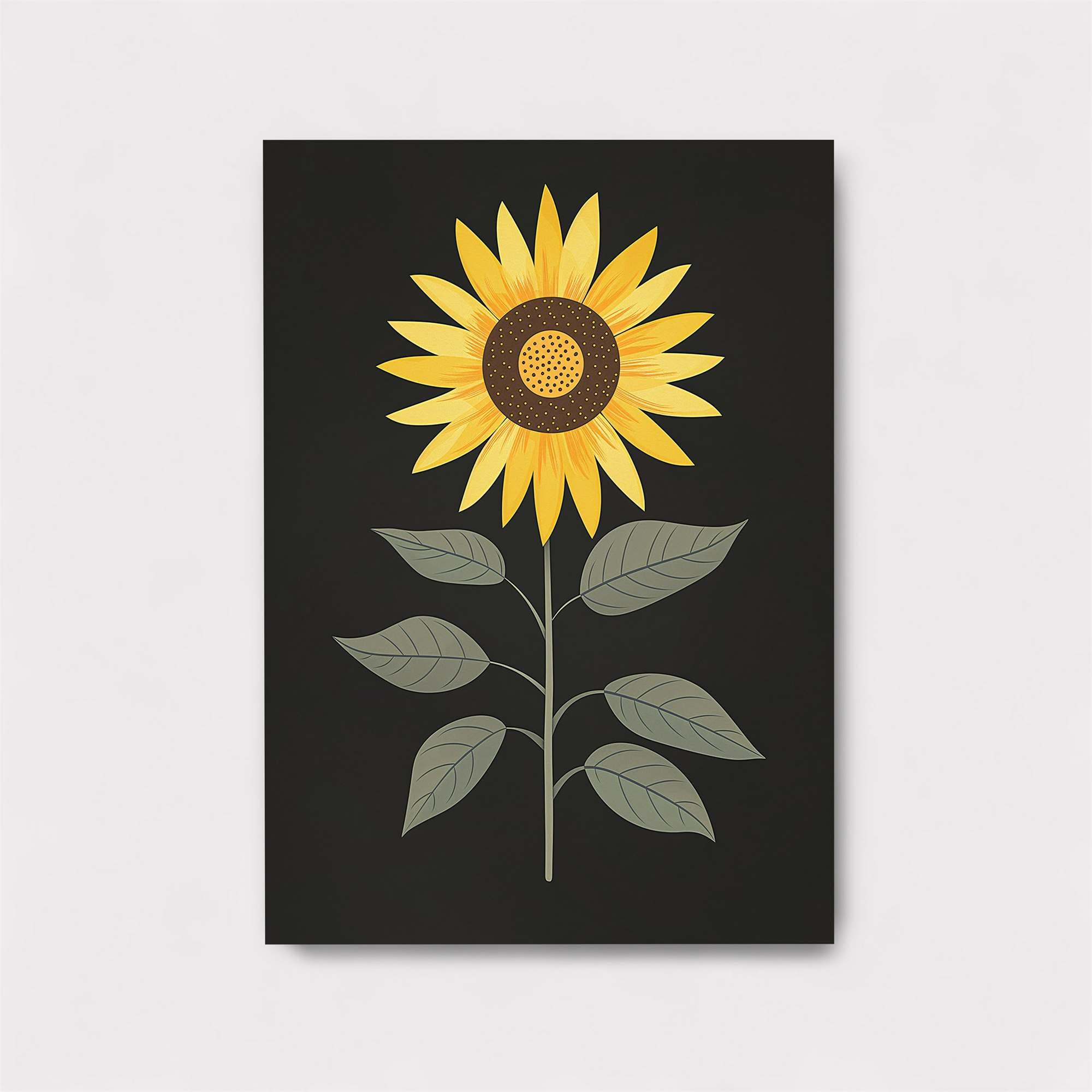 Sunflower Serenity Safe Wall Magnetic / M