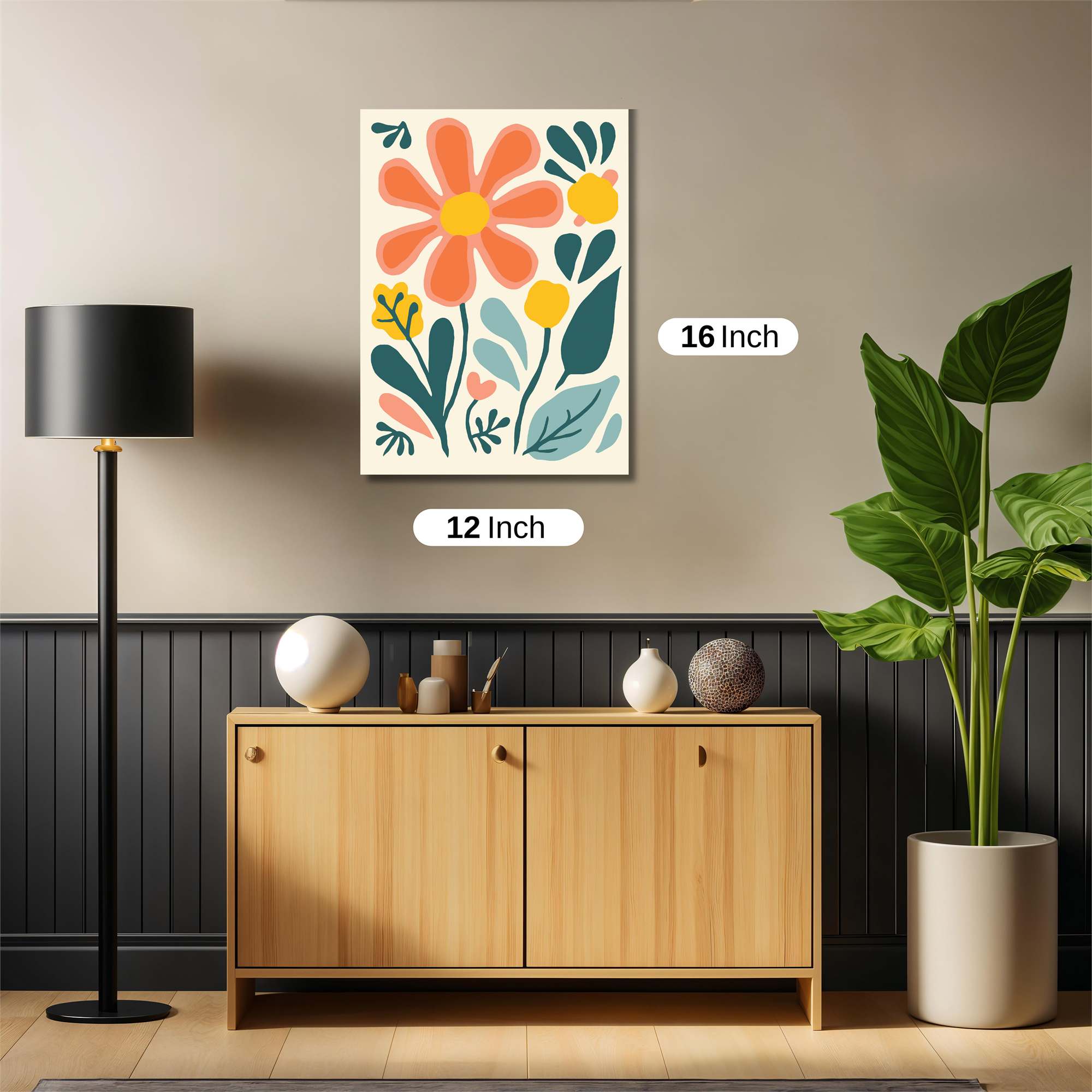 Floral Joy Safe Wall Magnetic / M