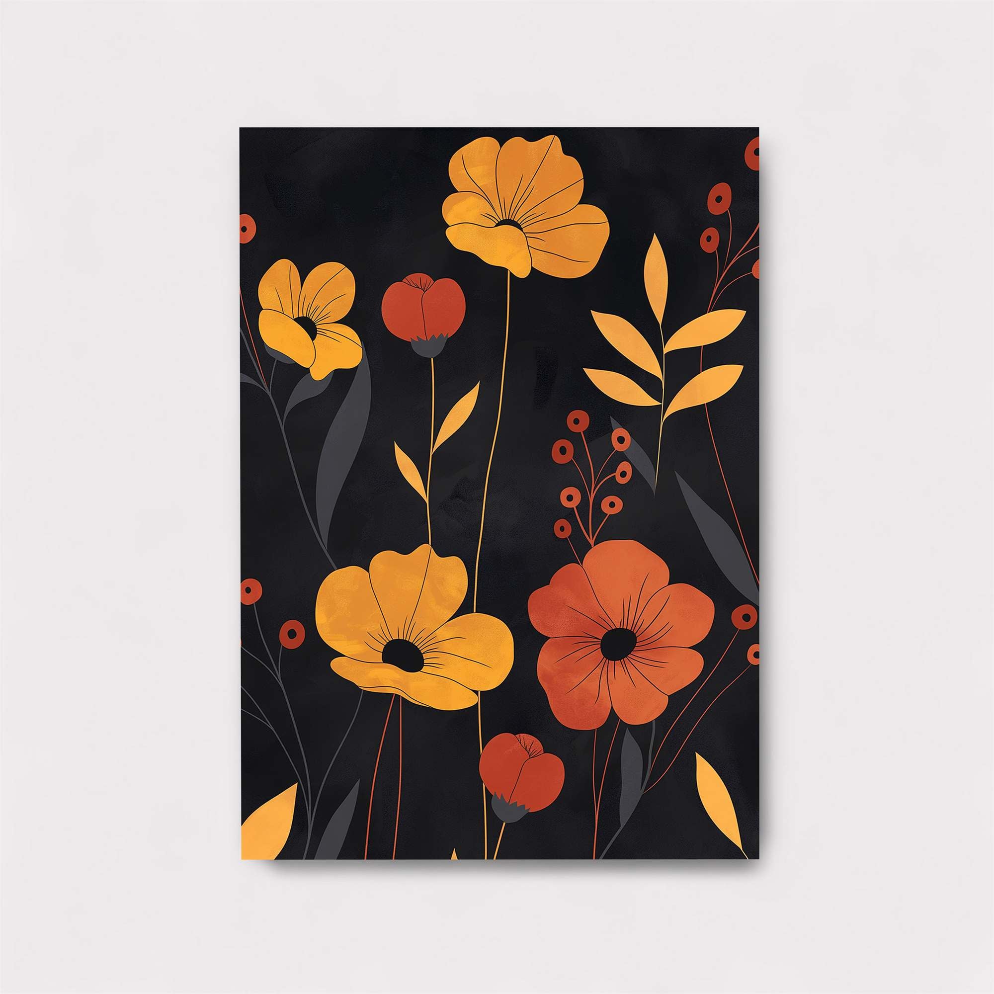 Poppy Whimsy Safe Wall Magnetic / M
