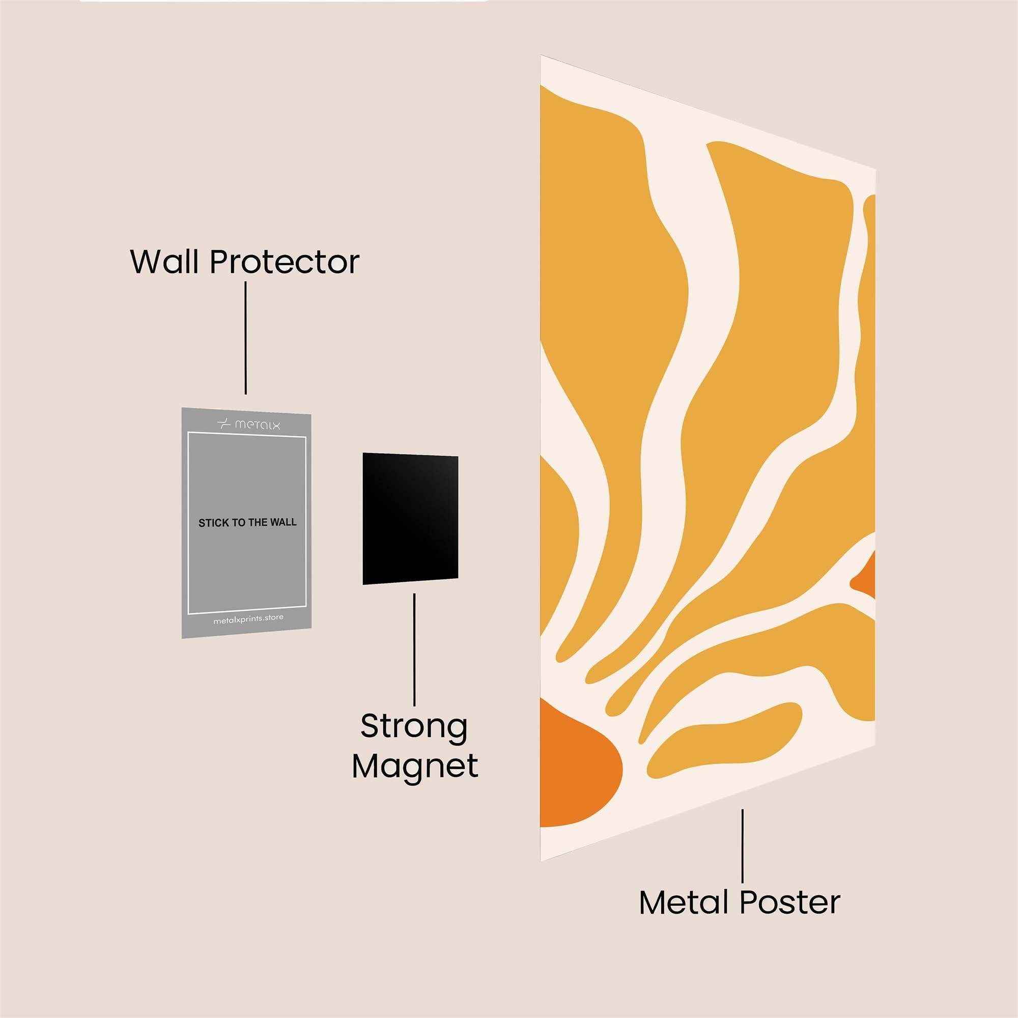 Sunrise Serenity Safe Wall Magnetic / M