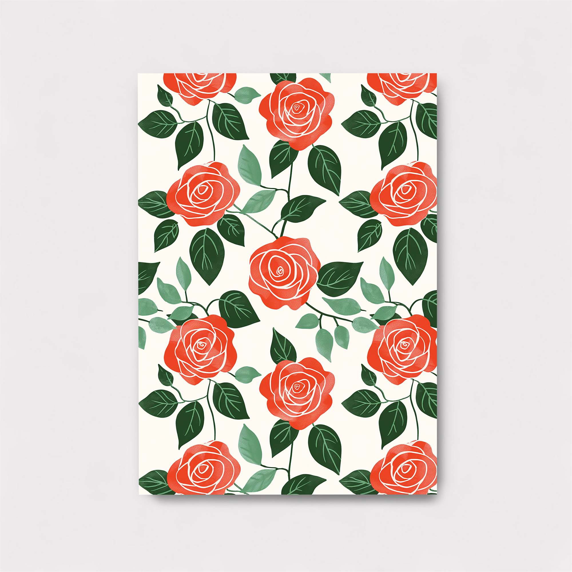 Roses Radiant Safe Wall Magnetic / M