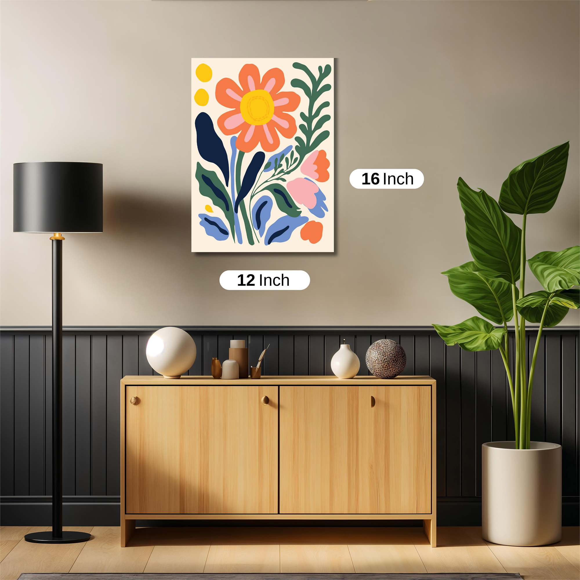 Flower Joy Safe Wall Magnetic / M